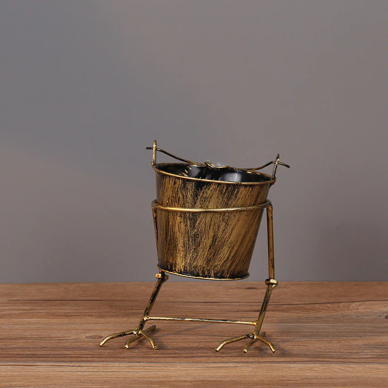 Retro faucet wrought iron ashtray creative crafts