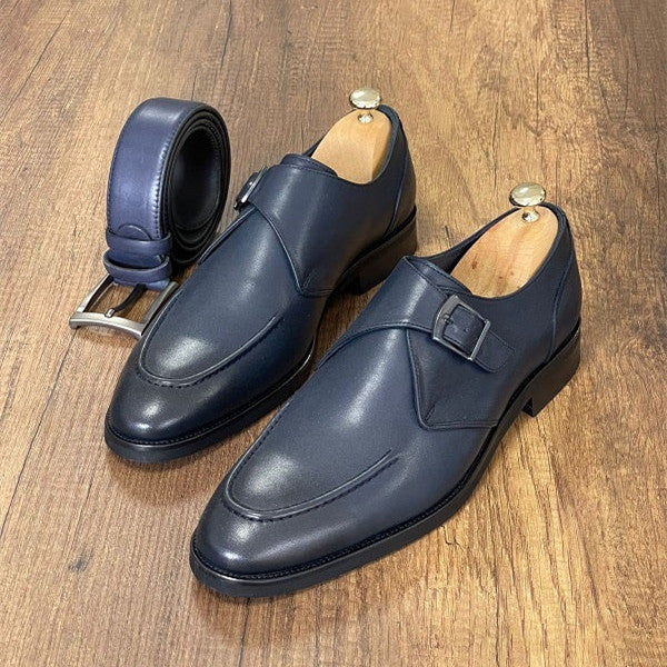 Black Monk Strap Loafers（Only shoes）