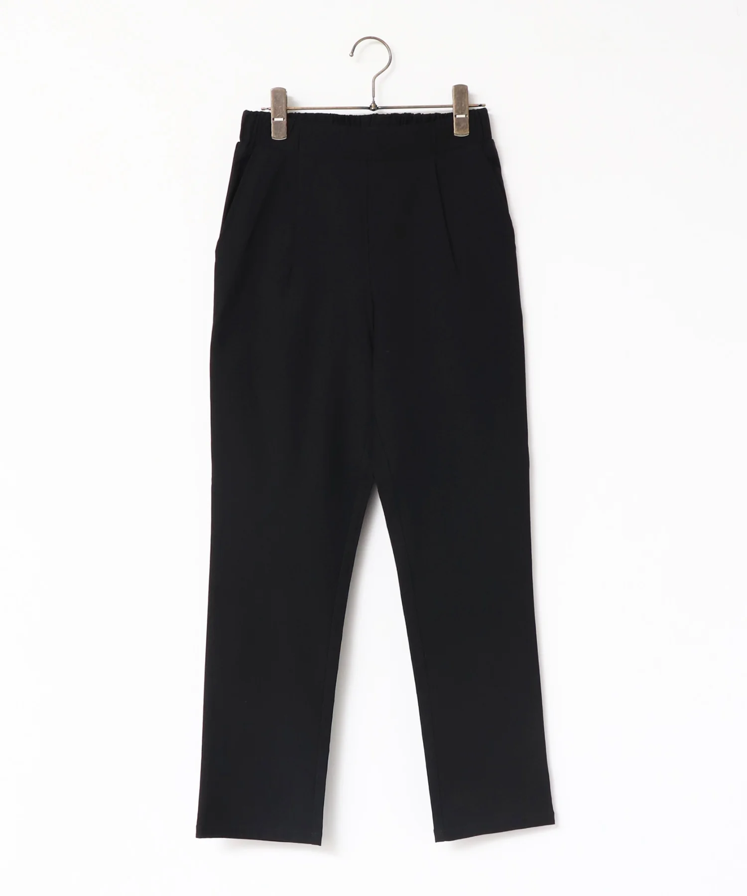 【ストレッチ】裏起毛バリラクテーパードパンツ S Mサイズ