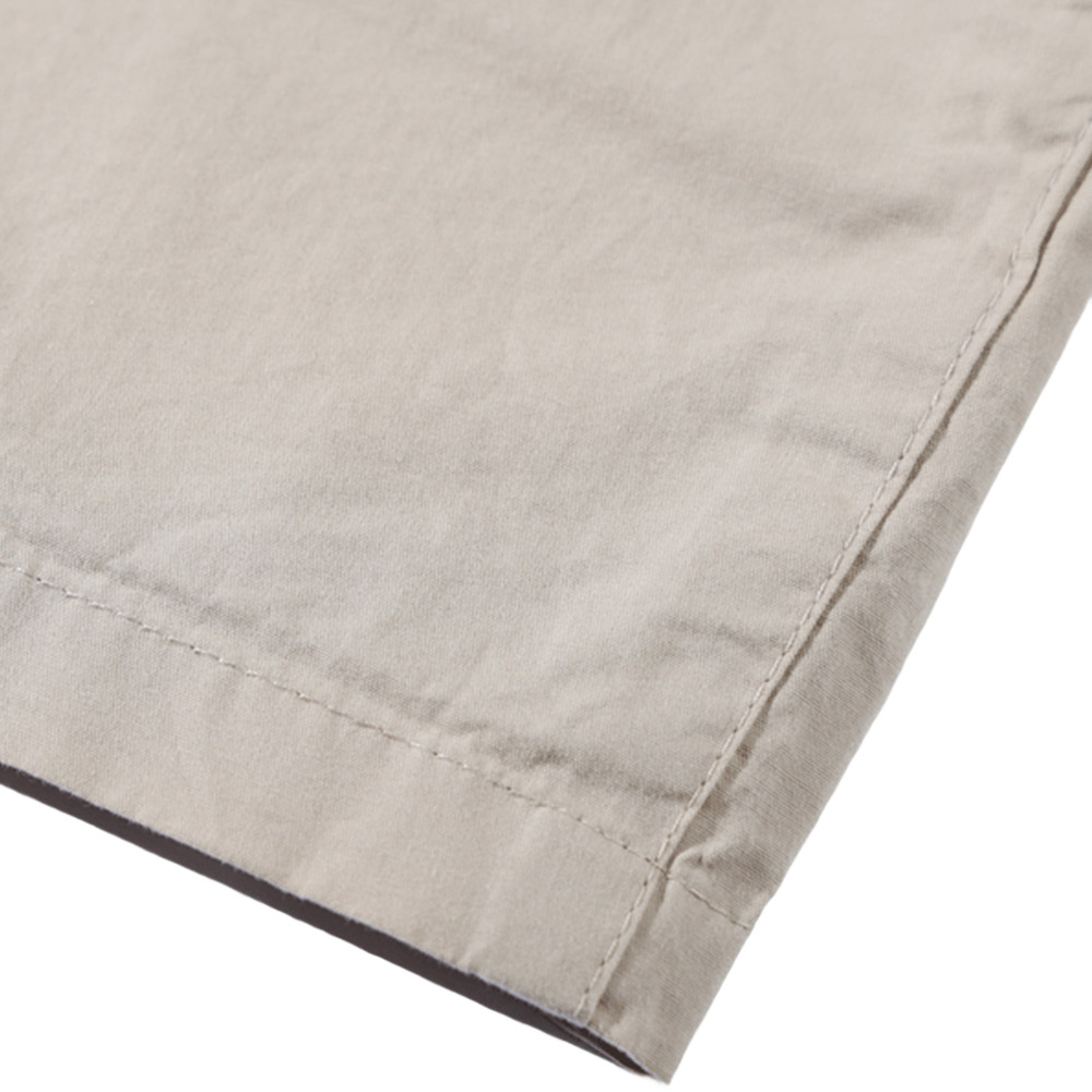 レトロ風トグルボタンシャツ 半袖