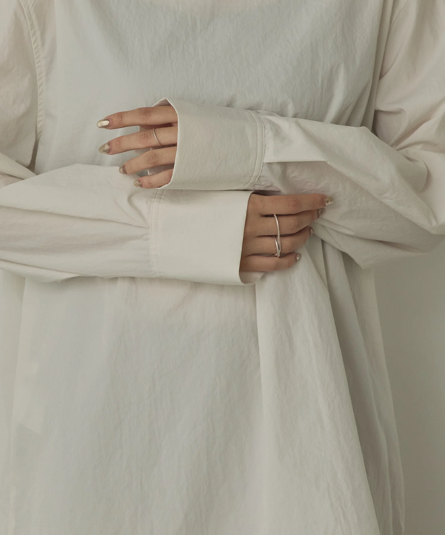 2WAY ハイネックシャツ