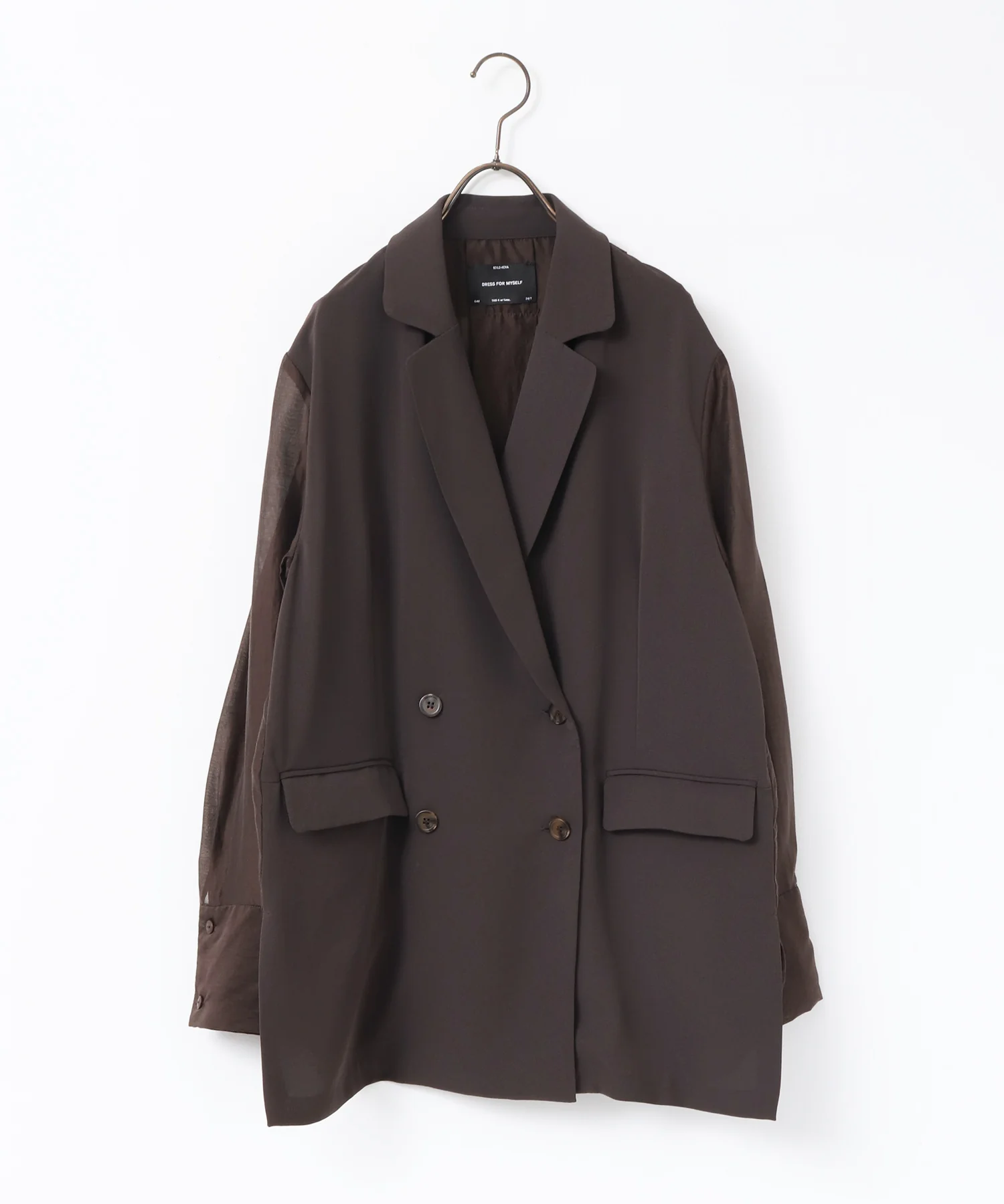 ポリツイル シアーテーラードジャケット