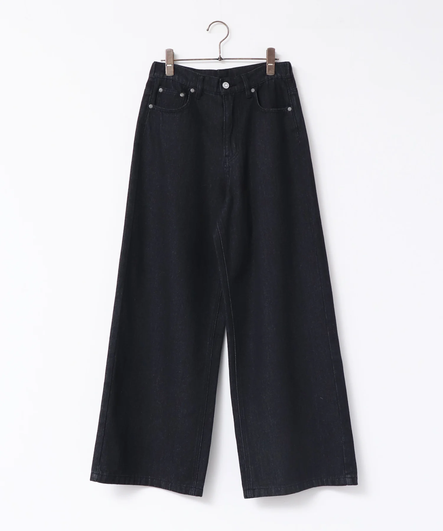 デニム/ツイル バギーパンツ