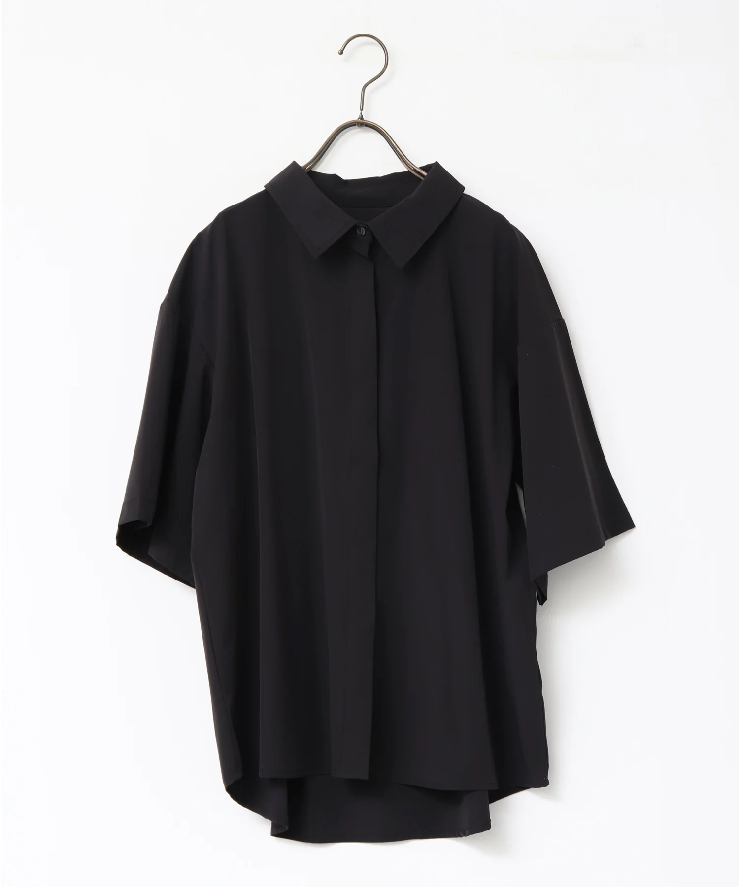 【新色追加】【接触冷感】 バックタックシャツ