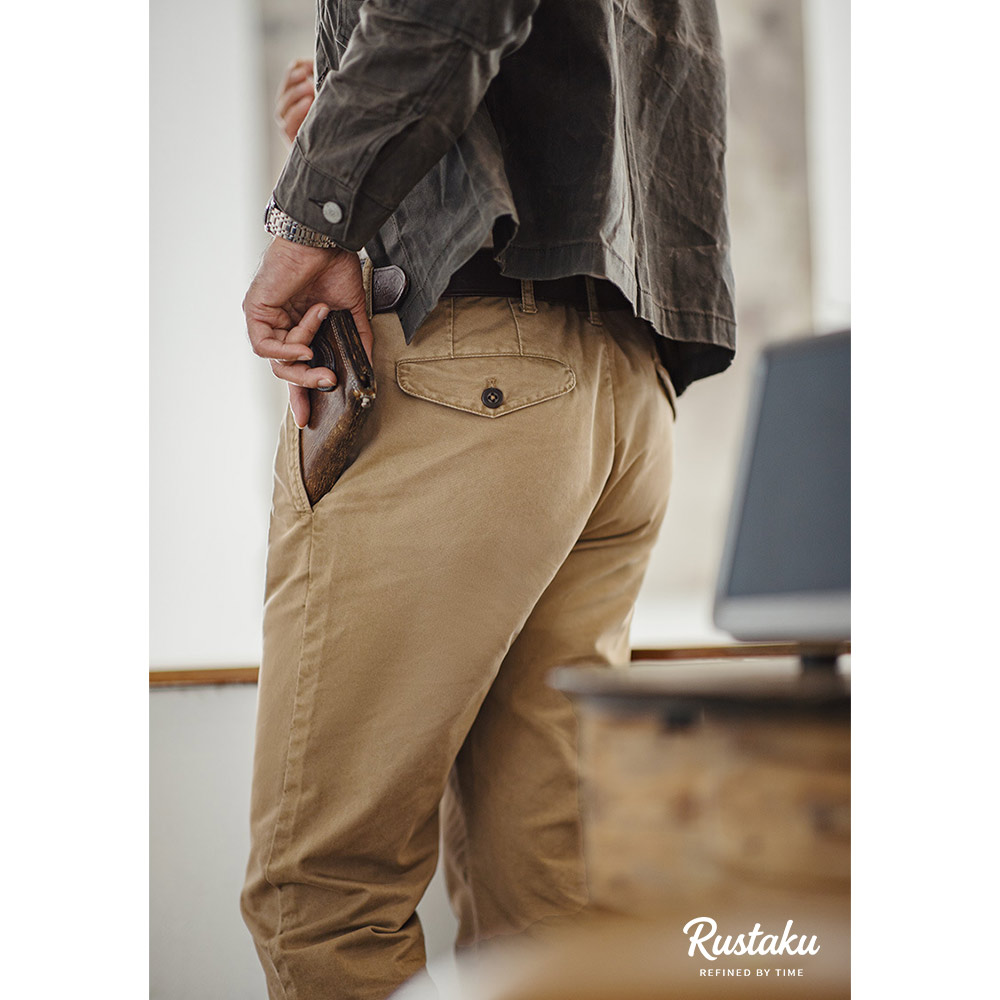 VH-63改良版　コットンツイルチノパンツ