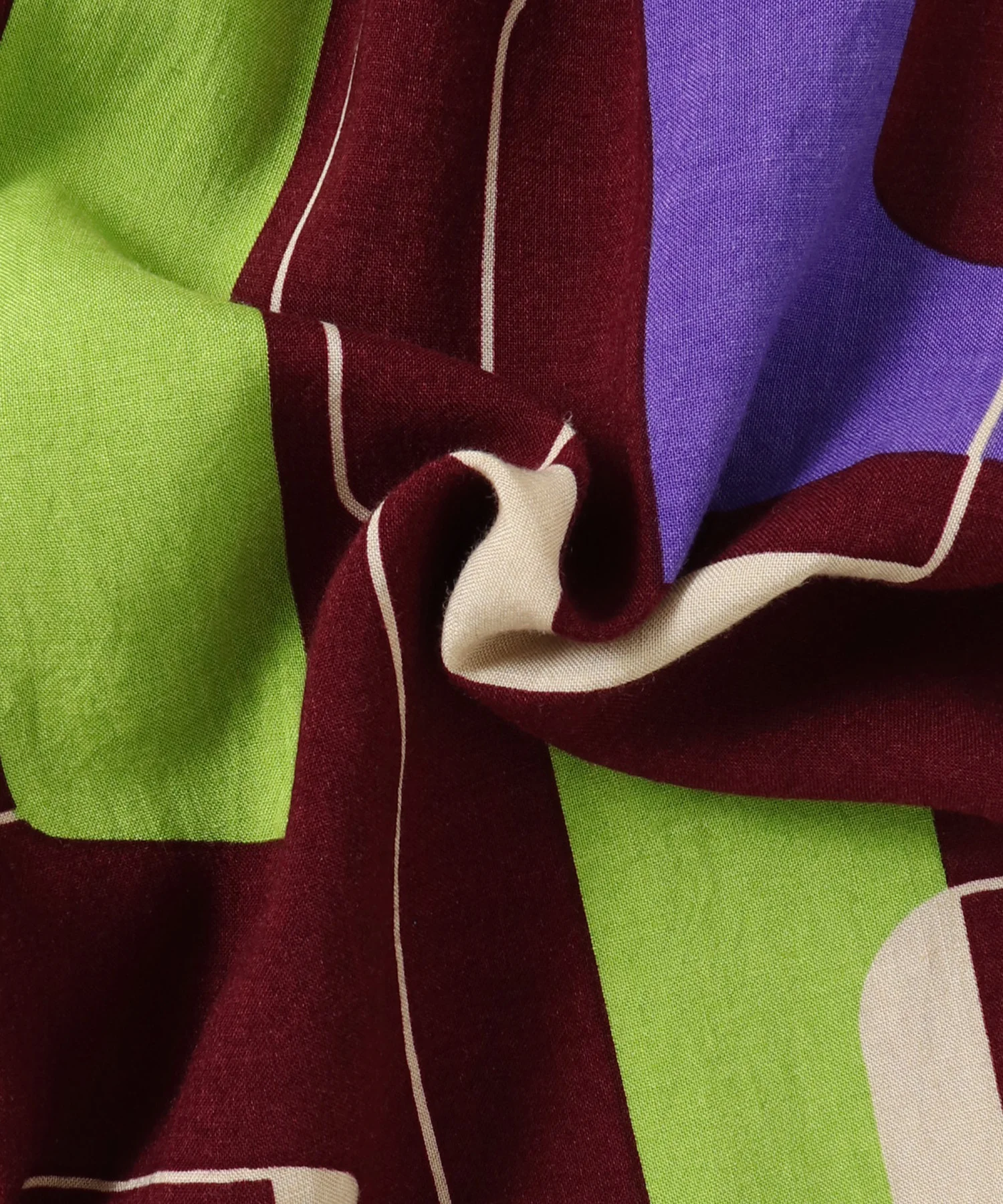 レーヨン スラブプリント イージーパンツ