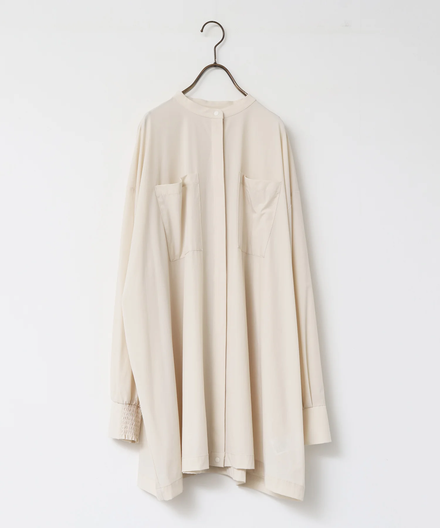 【新色追加】【接触冷感】2WAY カシュクールシャツ