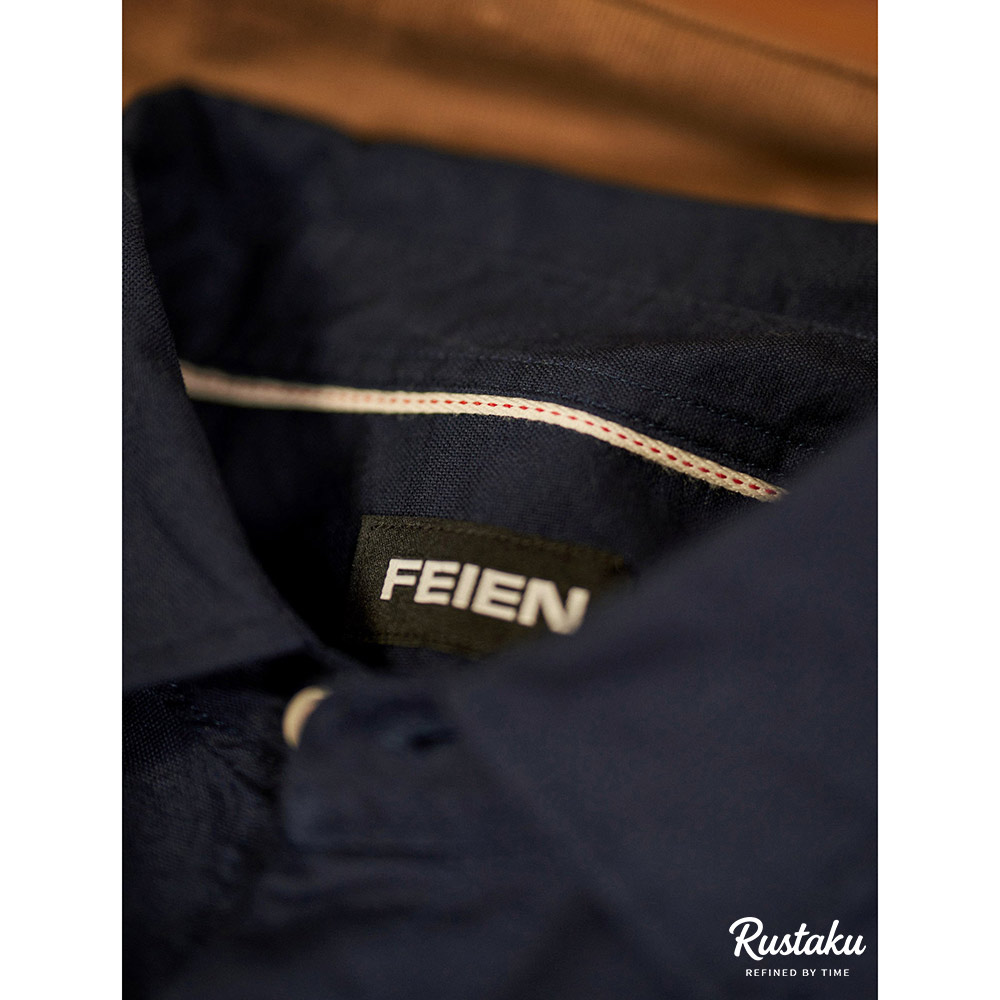 スエード調エルボーパッチ　オックスフォードシャツ