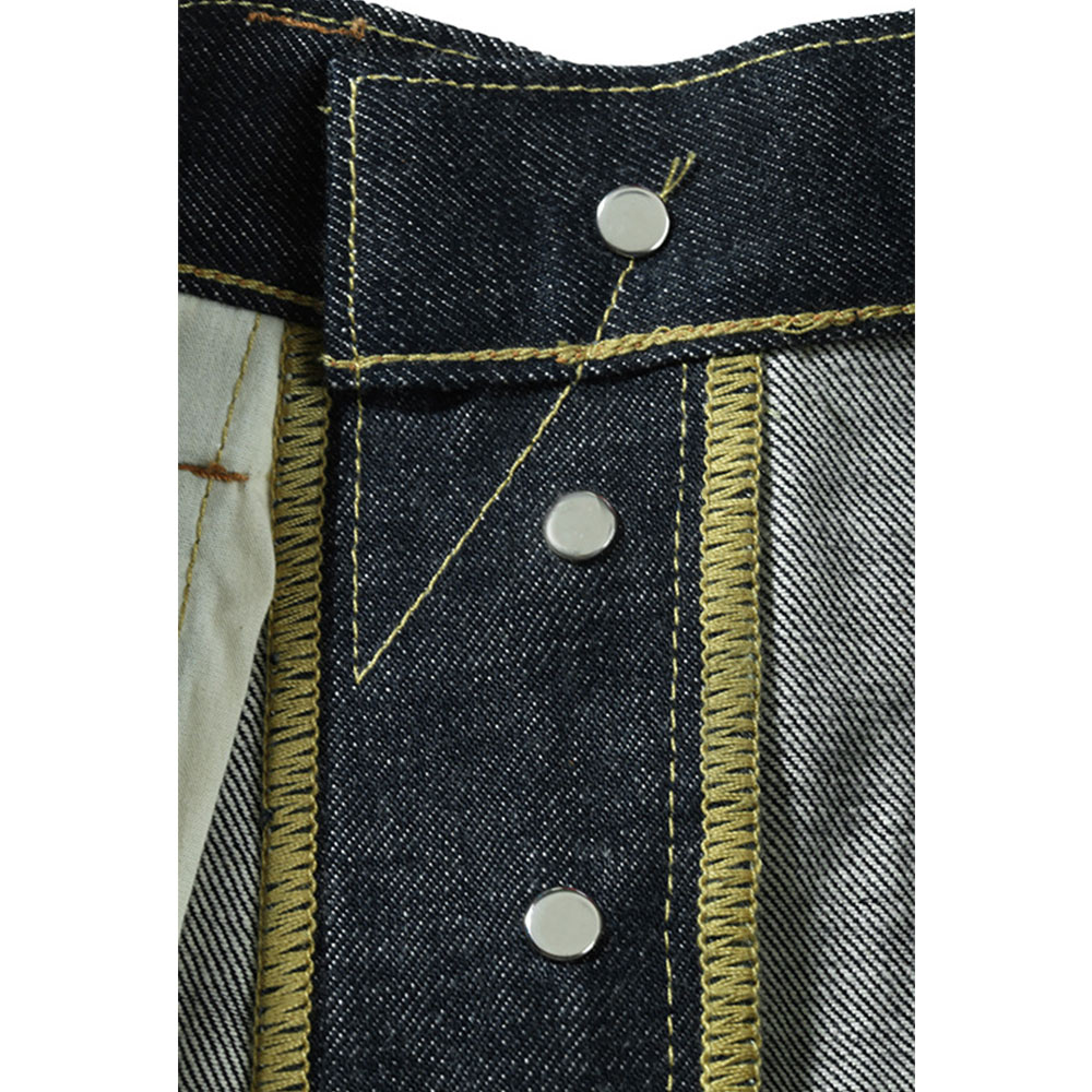 ストレートセルビッジデニム