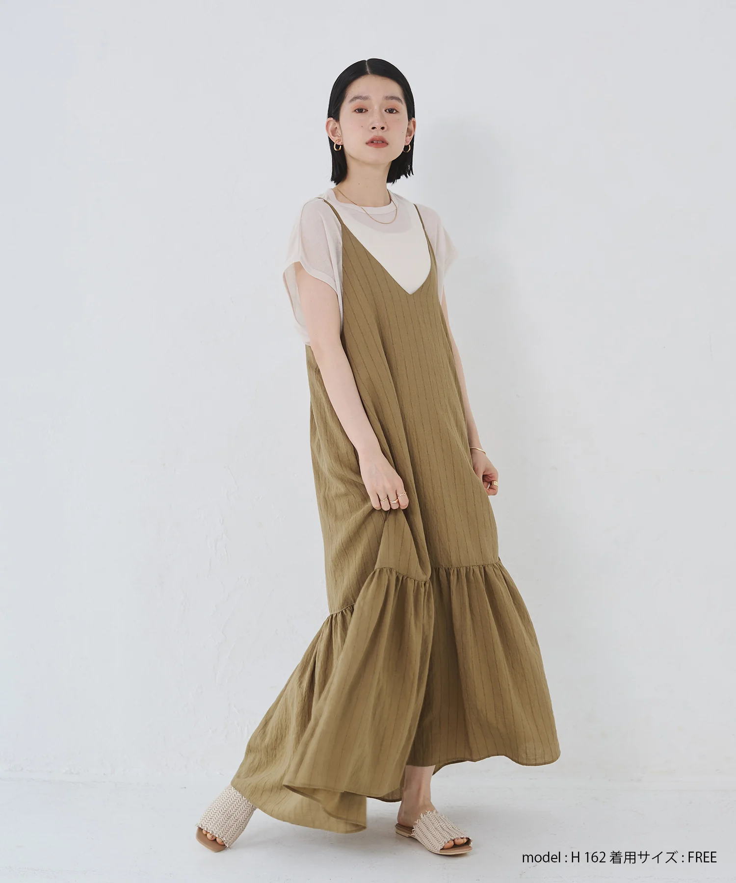 オーバーフレンチ シアーTシャツ