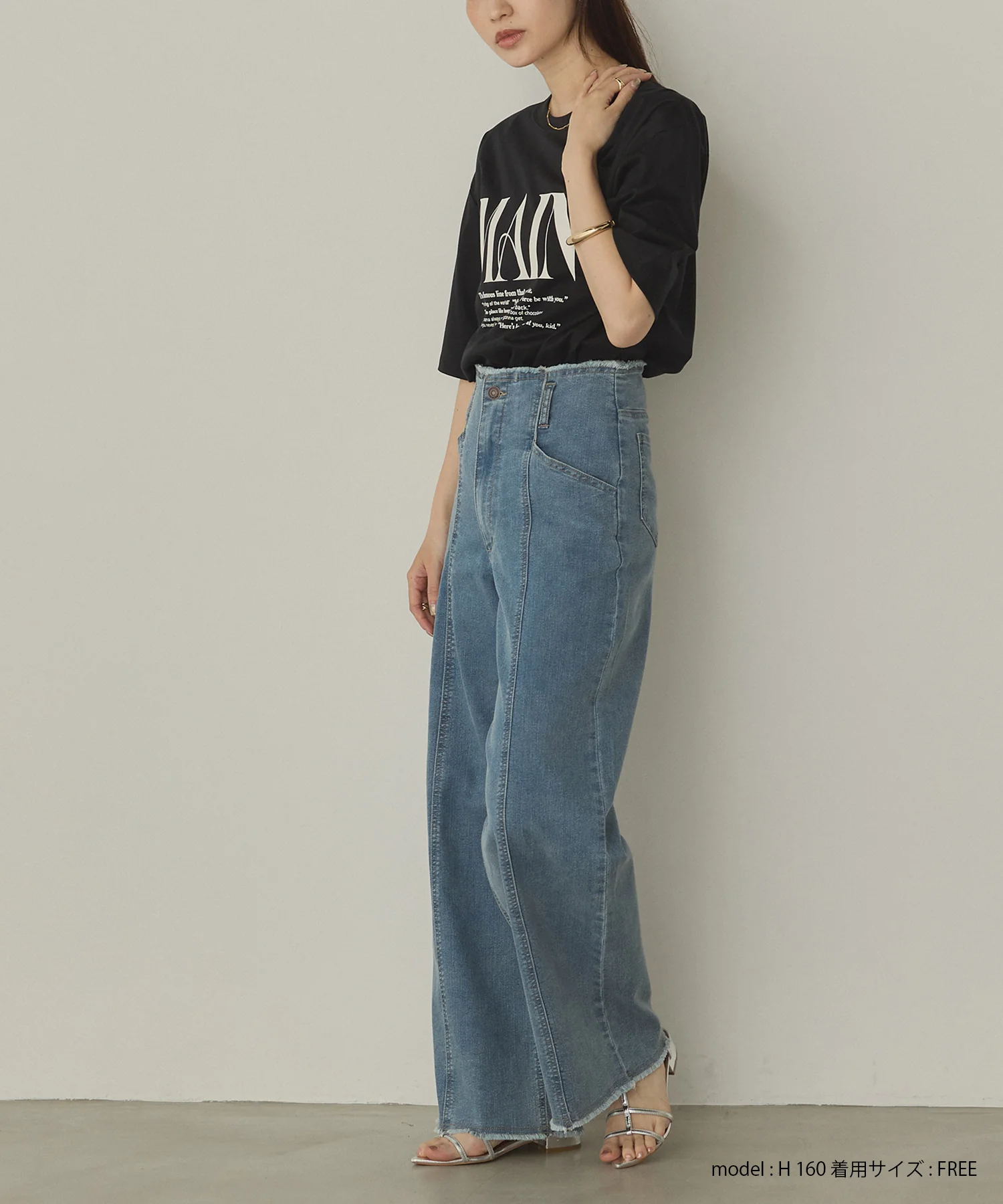 ロゴプリント 半袖T