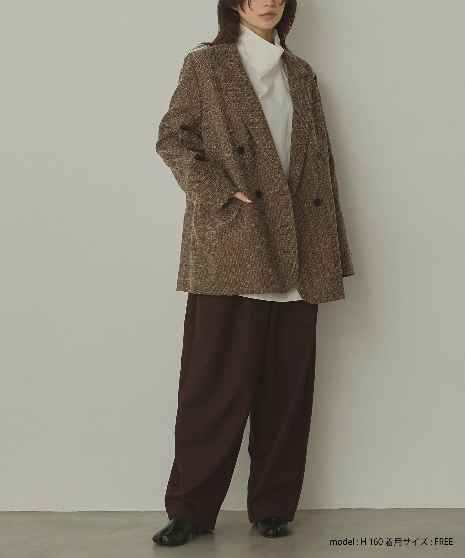 2WAY ハイネックシャツ