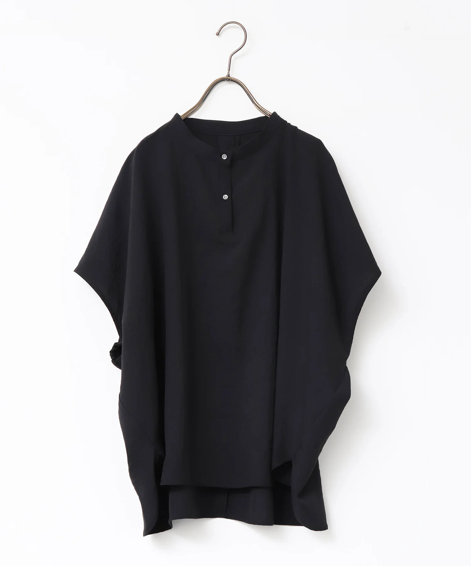 スパンローン ボリュームフレンチブラウス