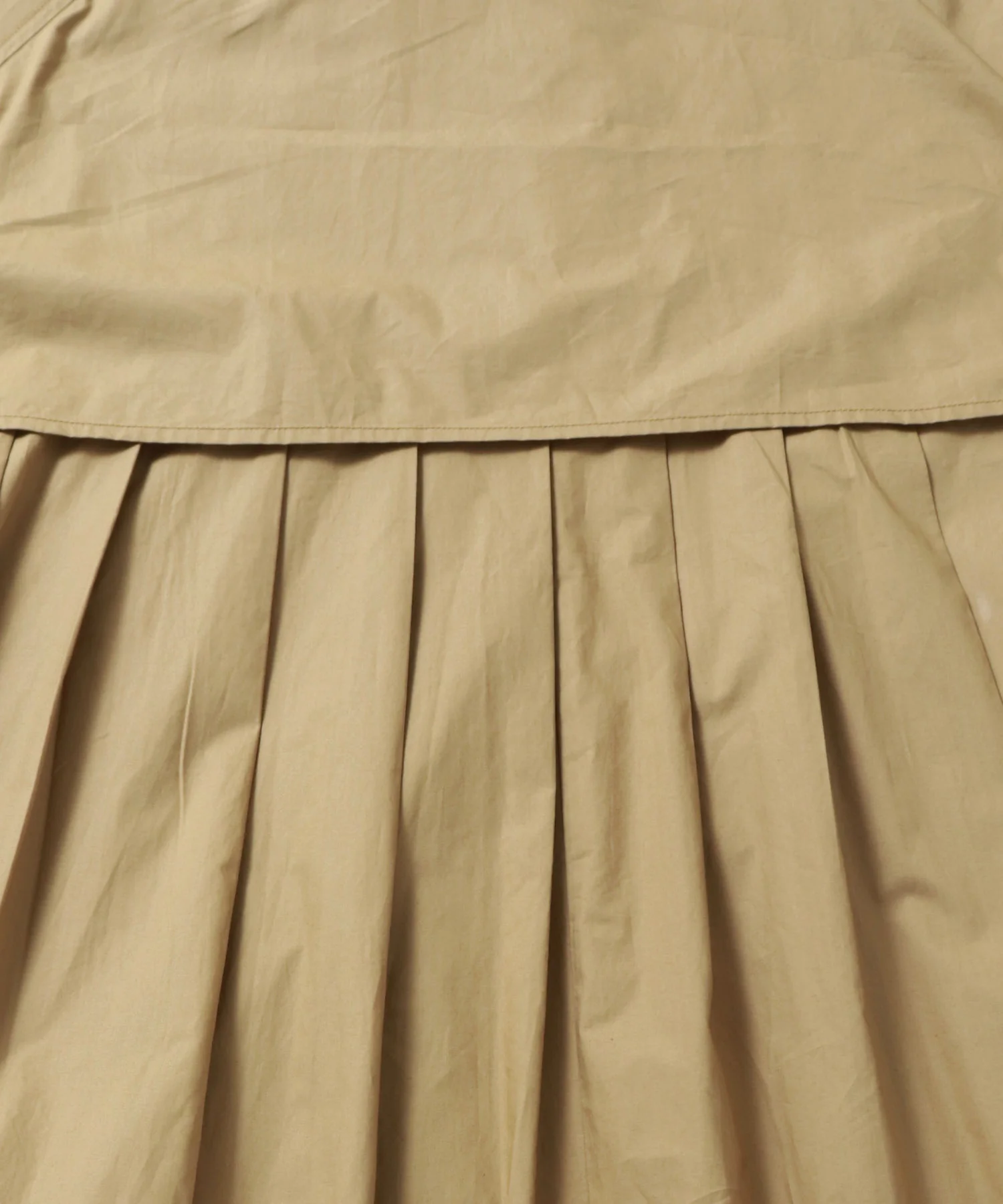 バックタックステンカラーコート