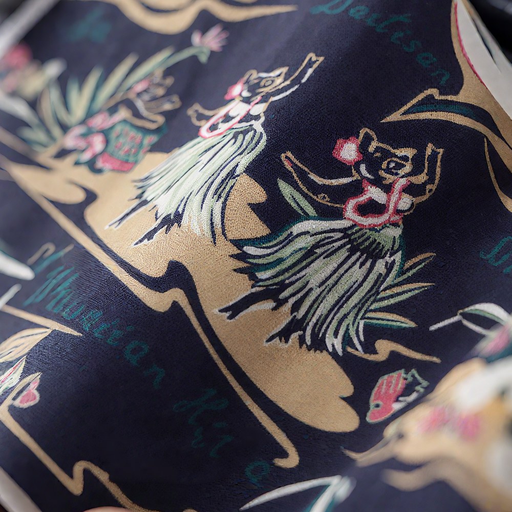 「ハワイの物語」コットンプリントシャツ