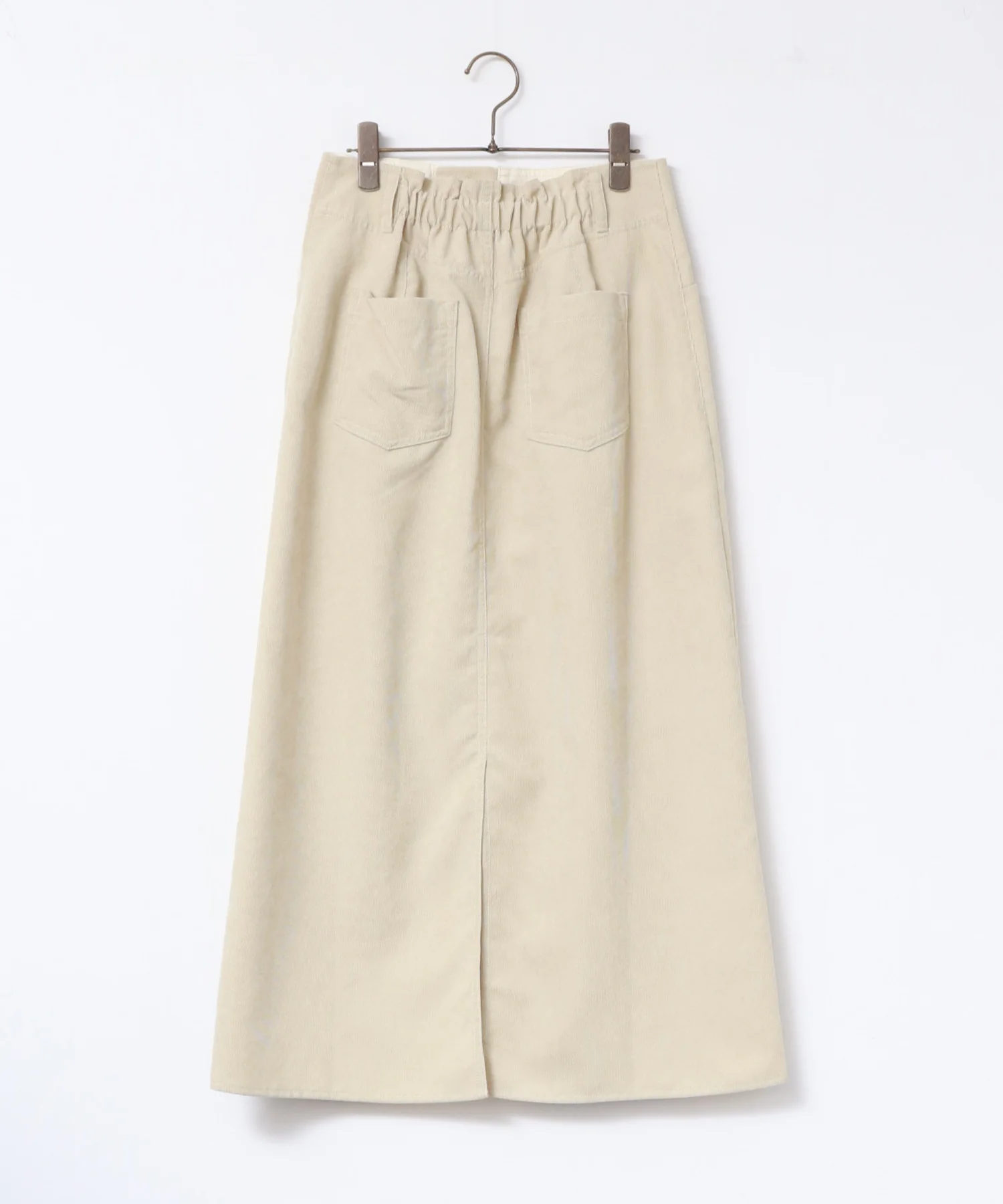 細コールタイトスカート