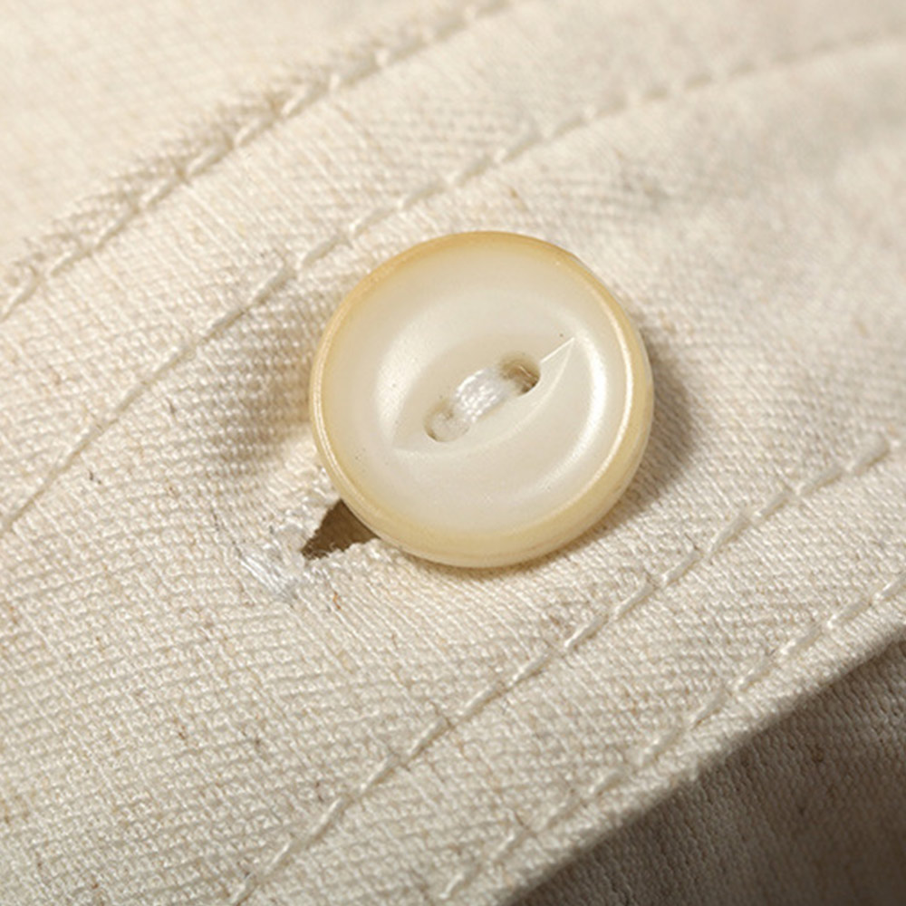 「たづな」 アメカジウエスタン風リネン混半袖シャツ