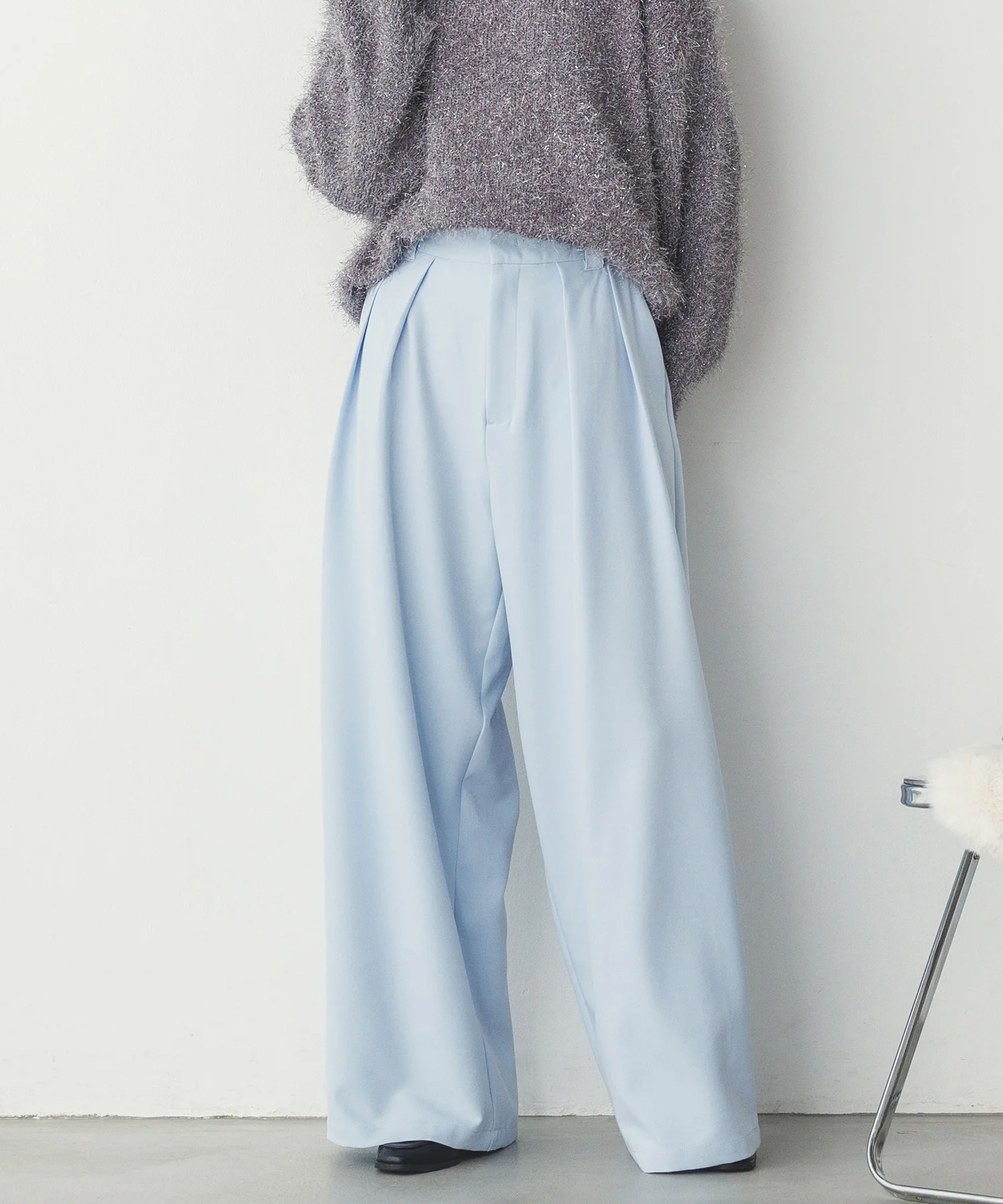 ストレッチワイドパンツ