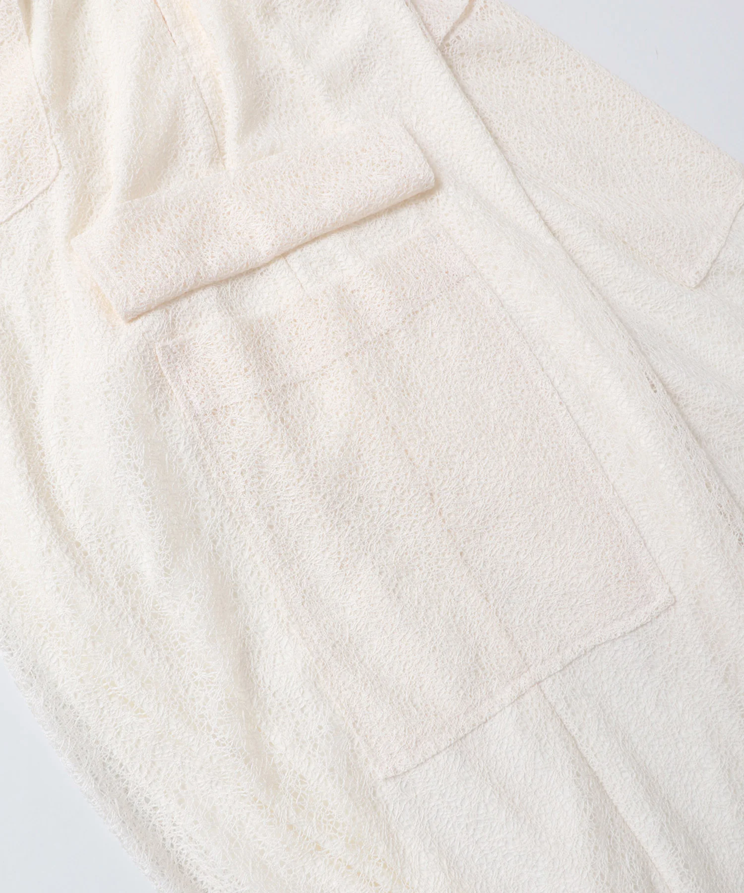 メッシュレース カーゴパンツ