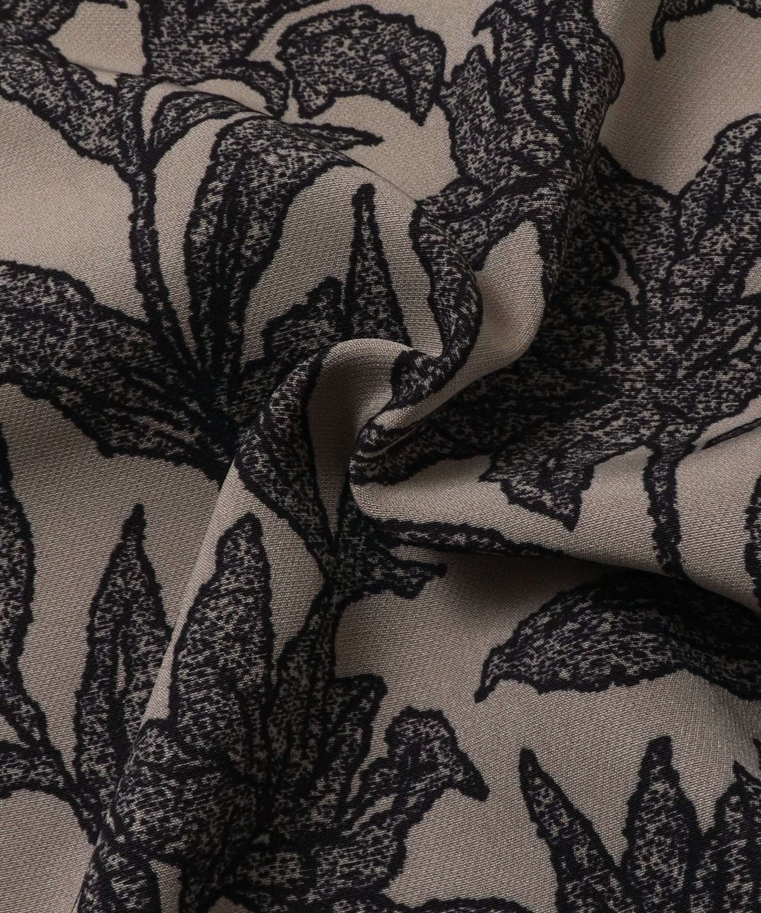 花柄プリント ナロースカート