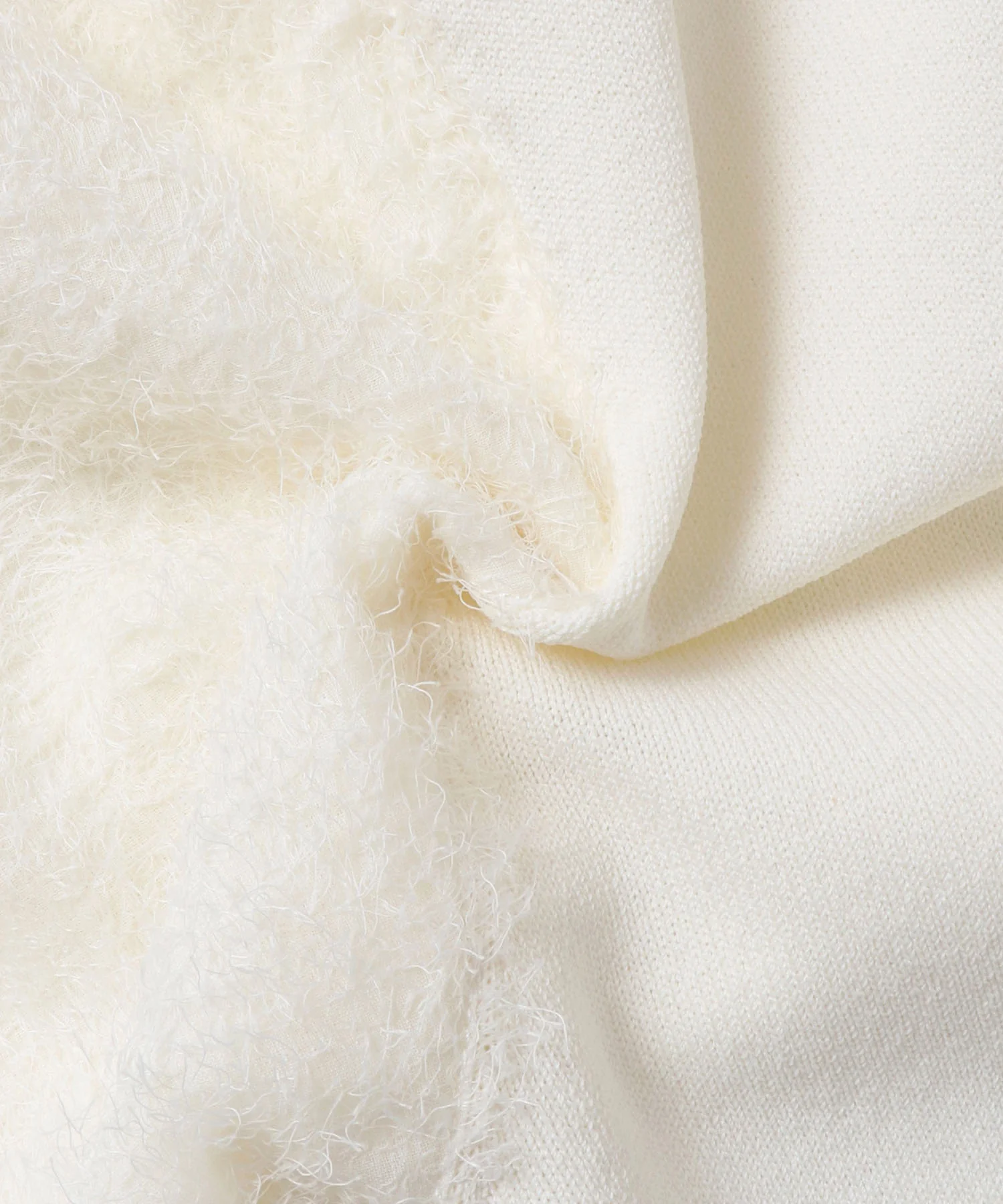 シアージャガード ハーフスリーブニット