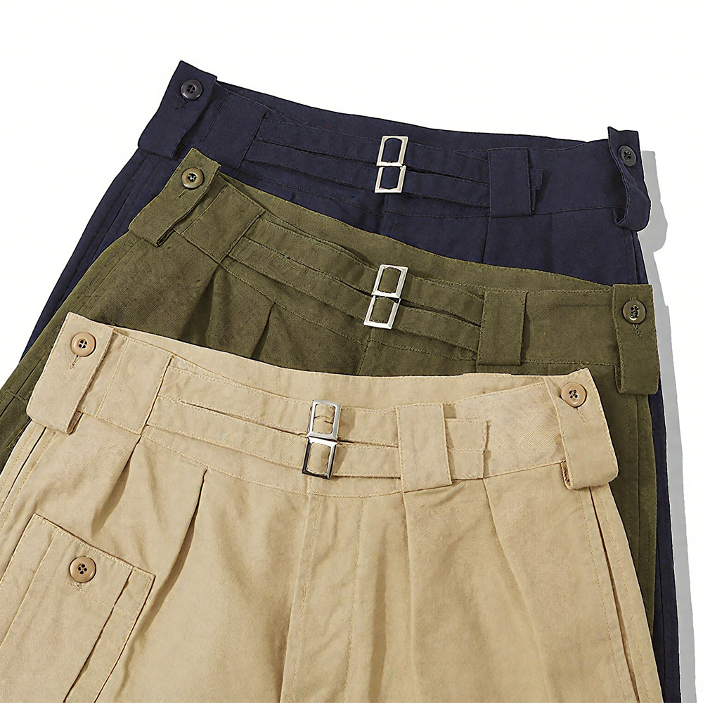 グルカ風バミューダショートパンツ