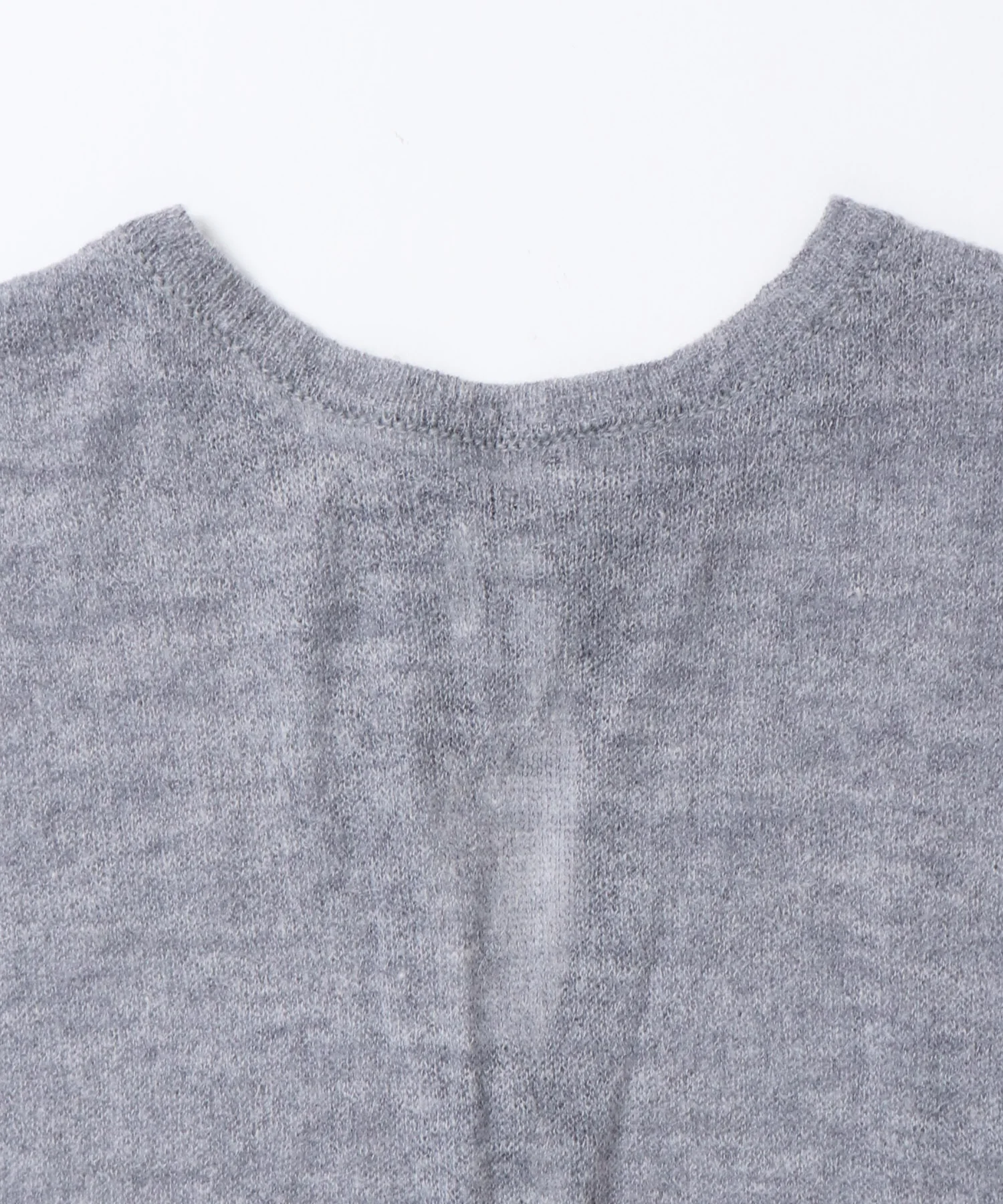 前後2WAY バックリボンシアーニット