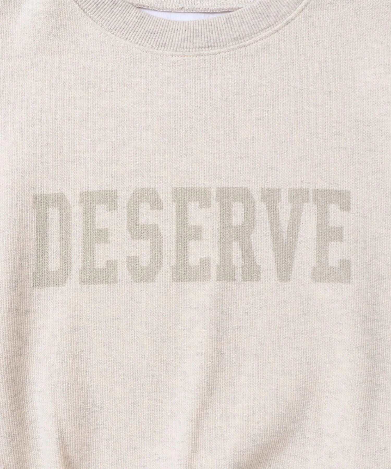 スリーブタック ロゴプリントスウェット