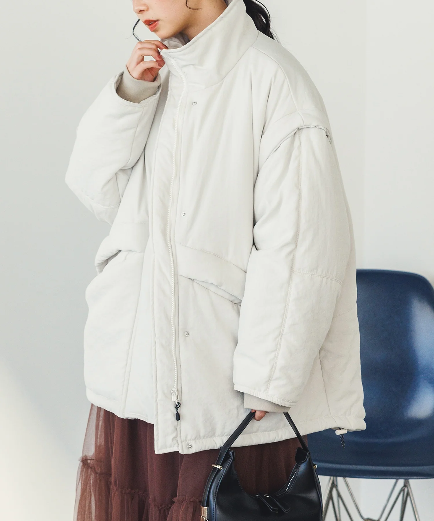 袖取り外しモッズコート