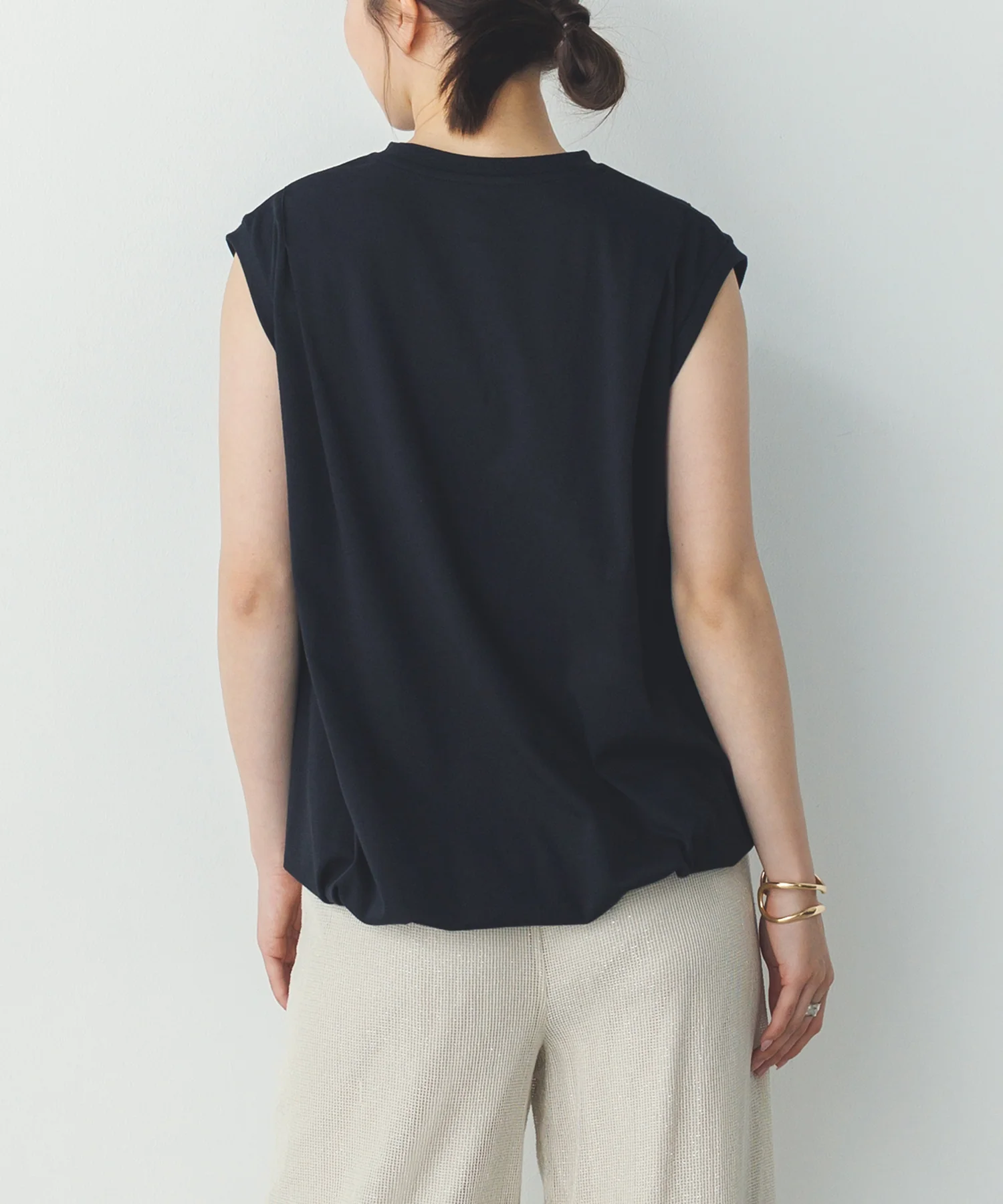 裾バルーン フレンチTシャツ