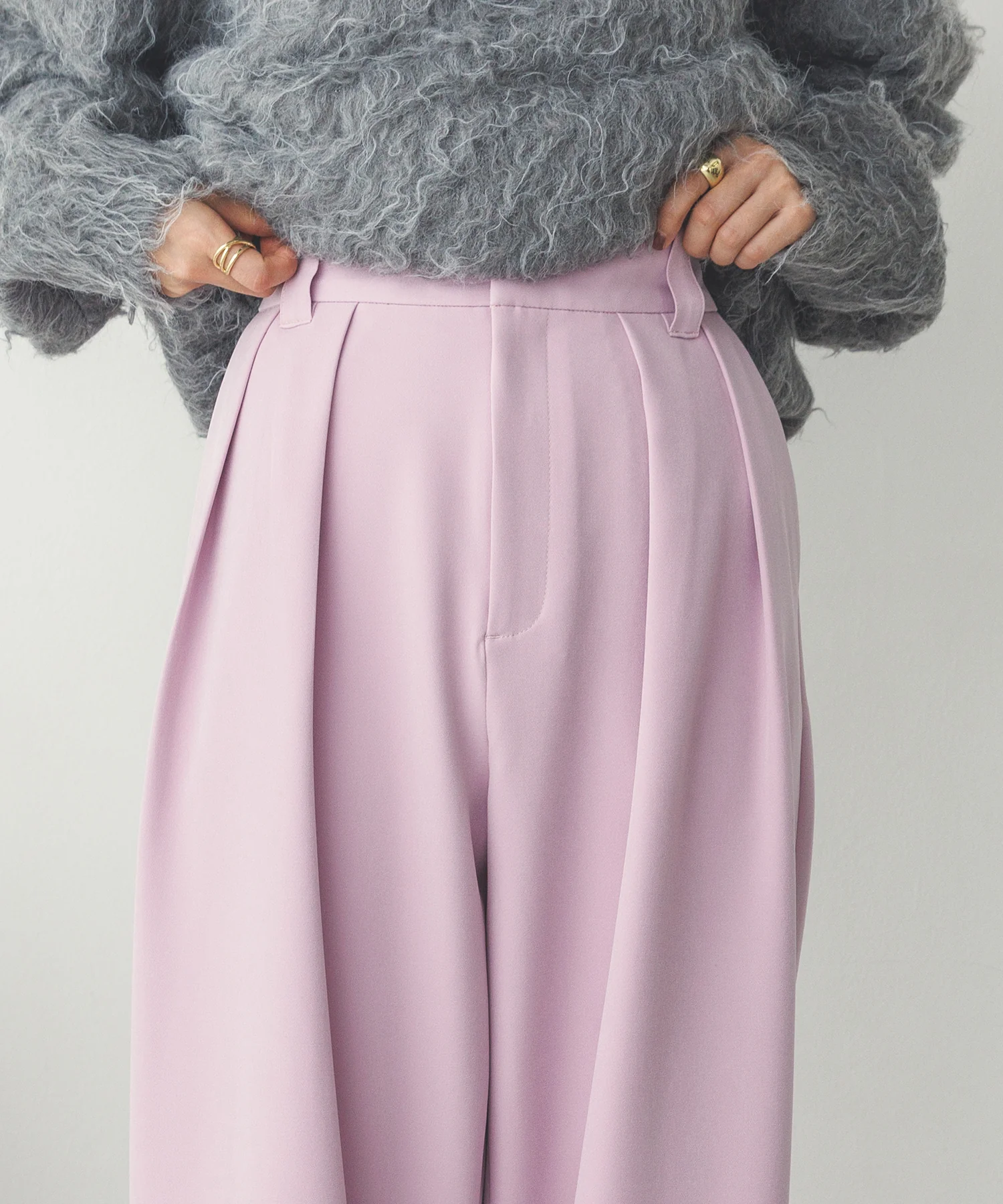 ストレッチワイドパンツ