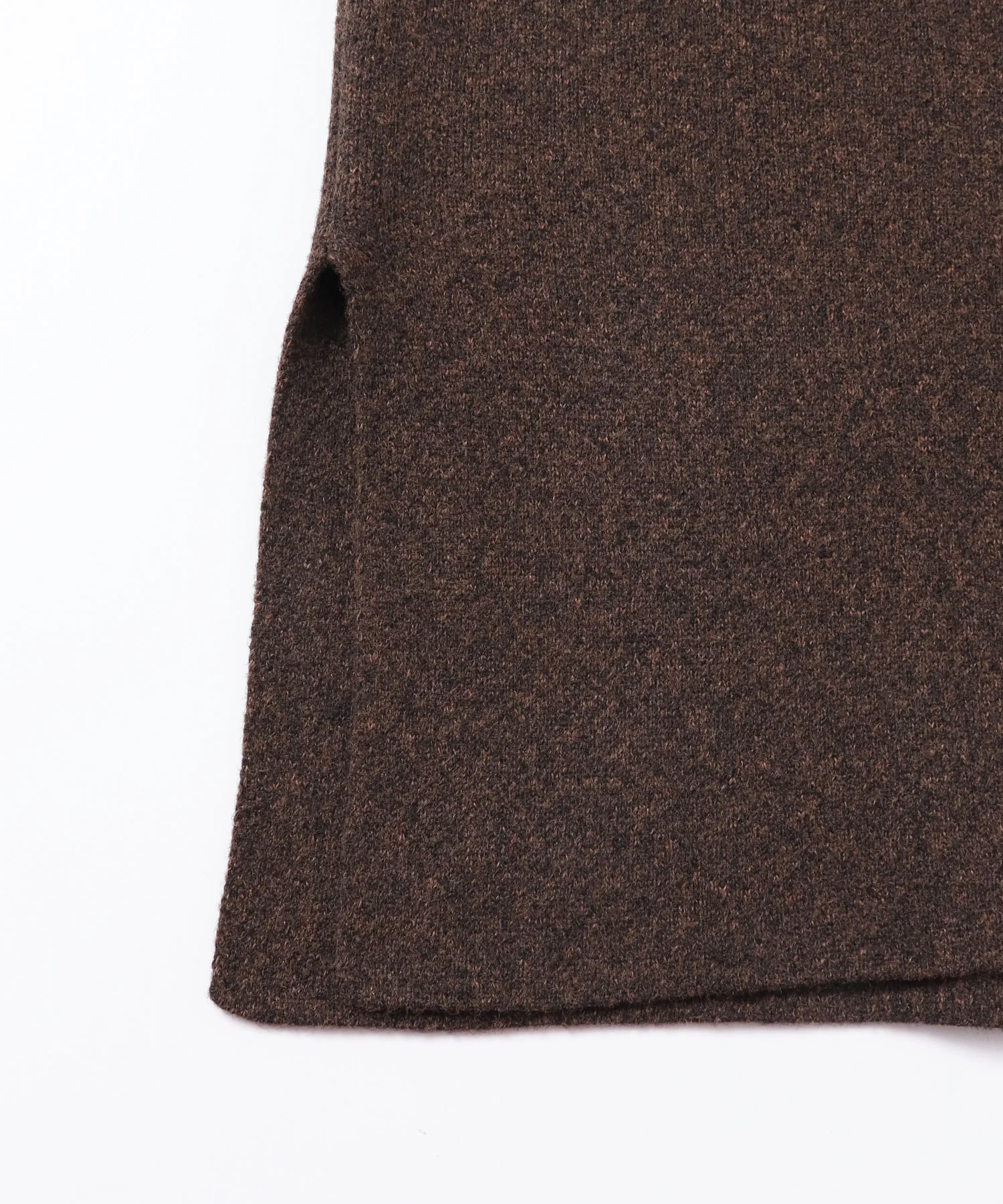 ニット フードパーカー