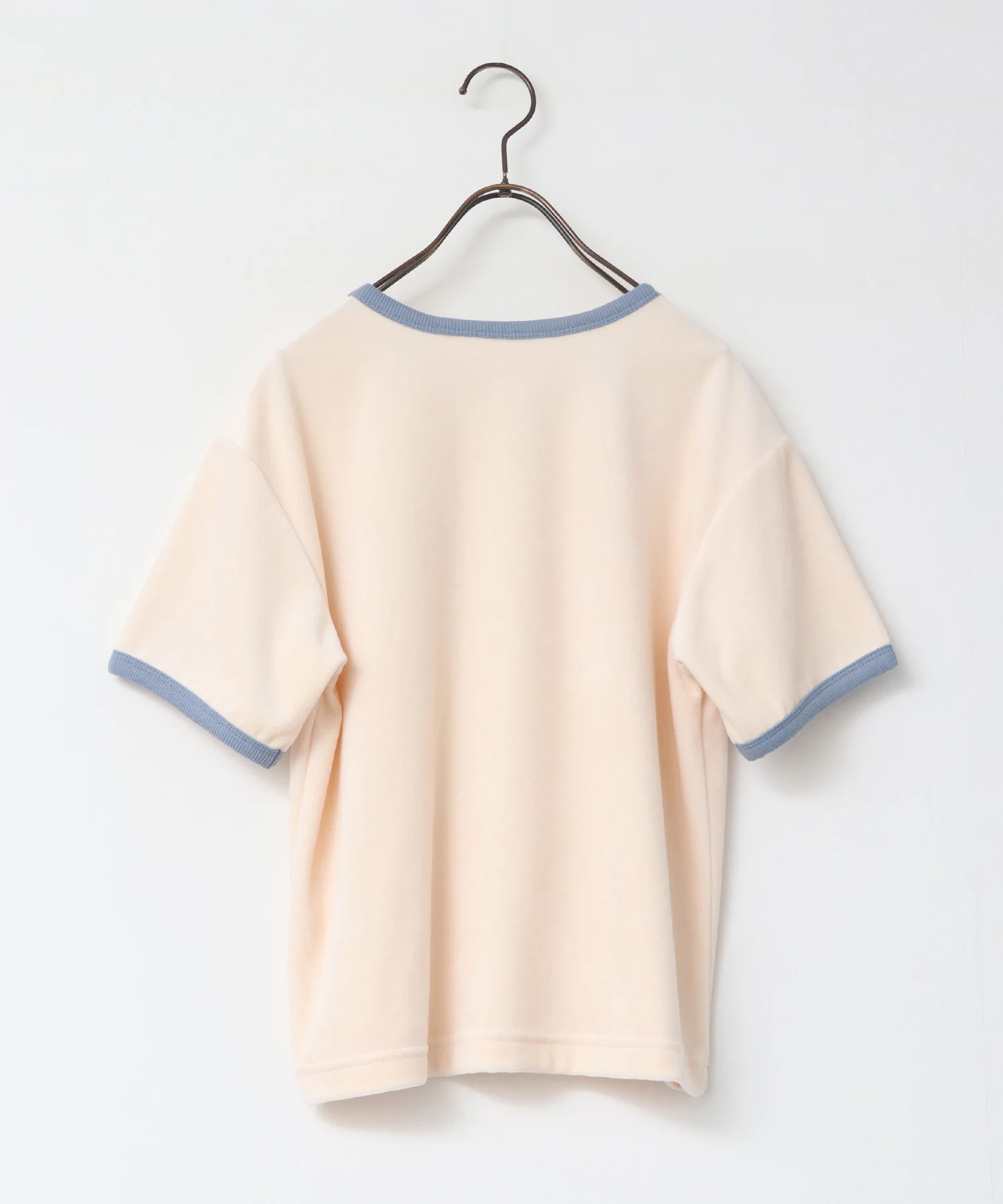 ベロア リンガーTシャツ