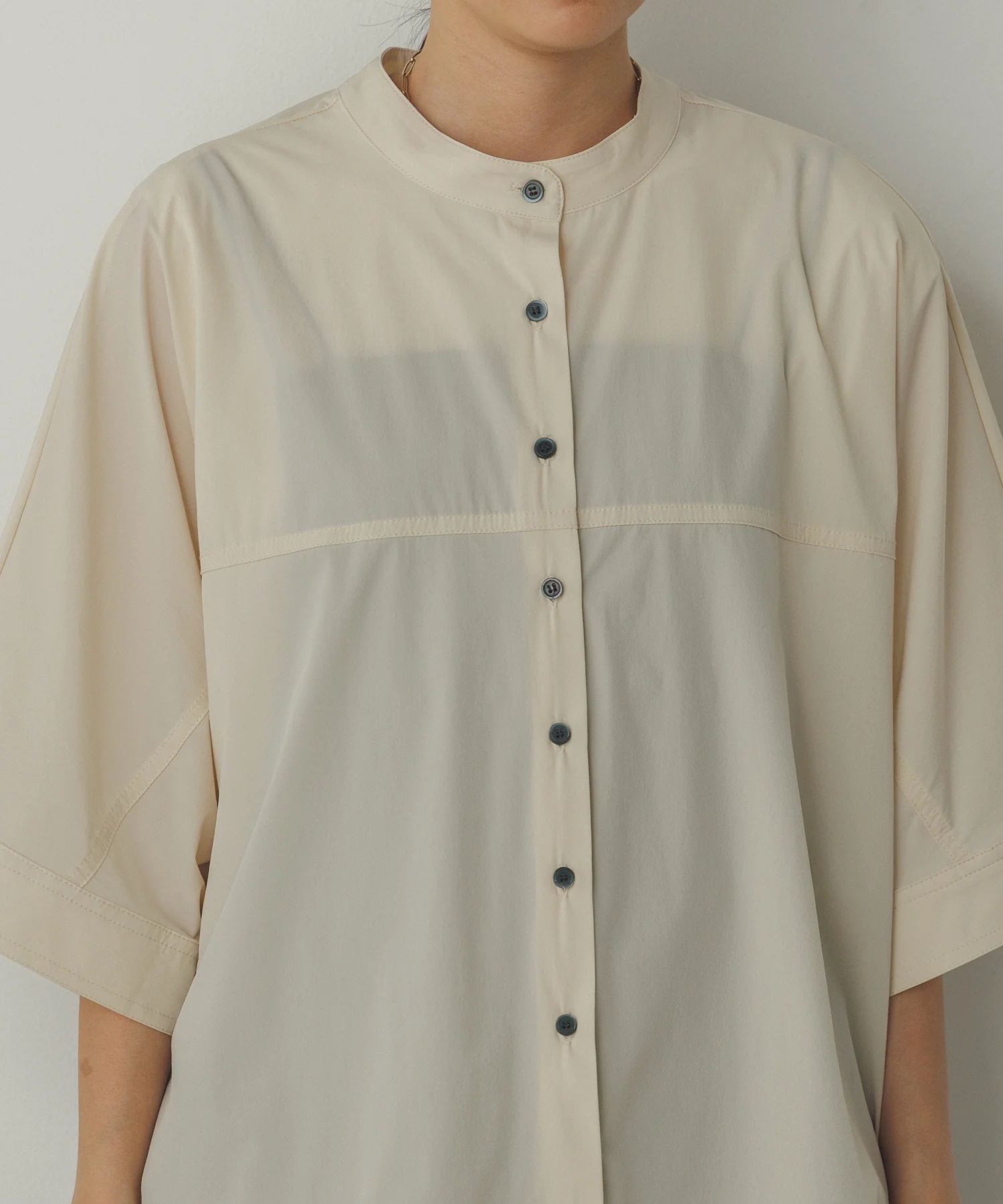 【接触冷感】ドルマンシャツ