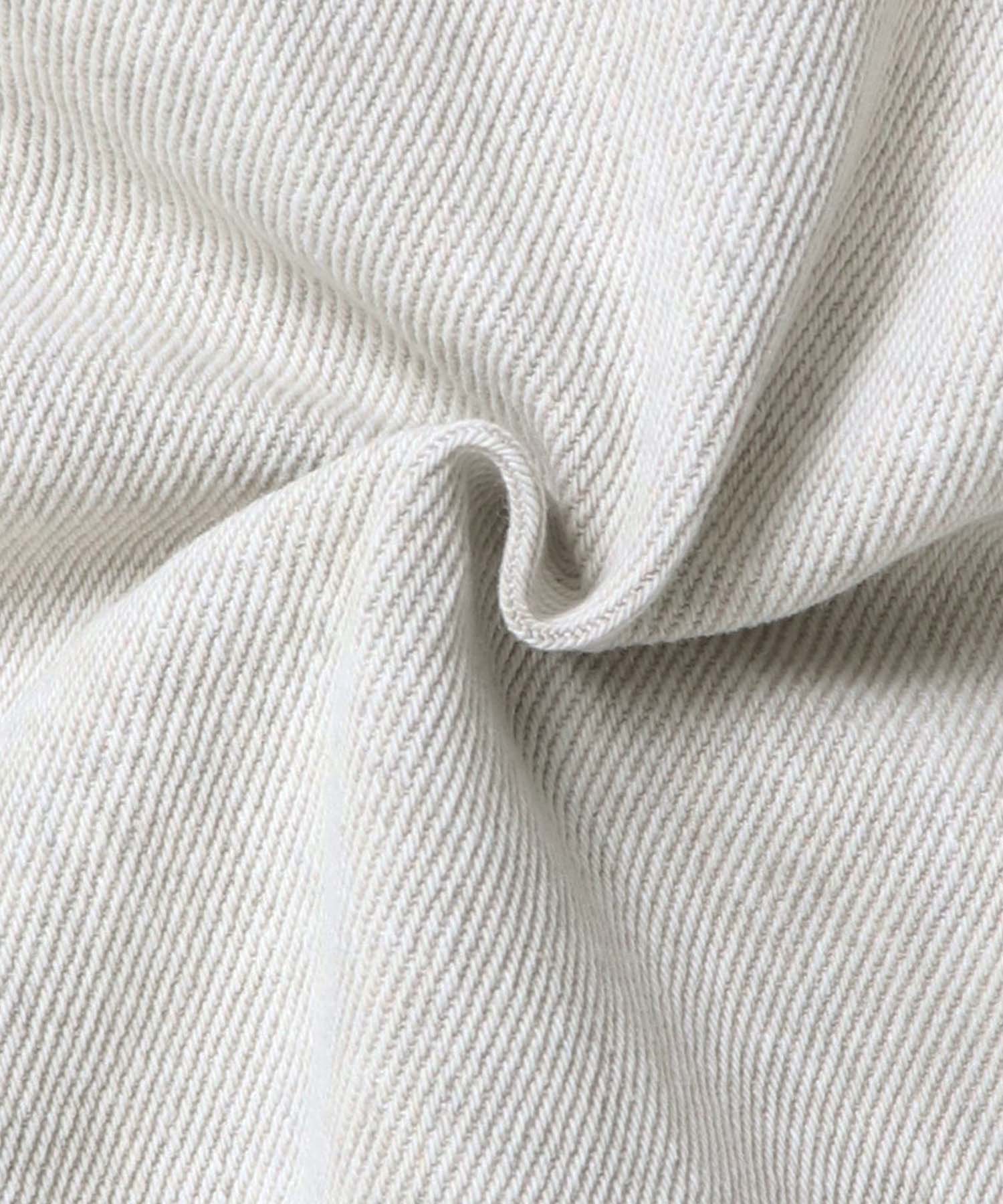 ダメージデニム ゆるストレートパンツ