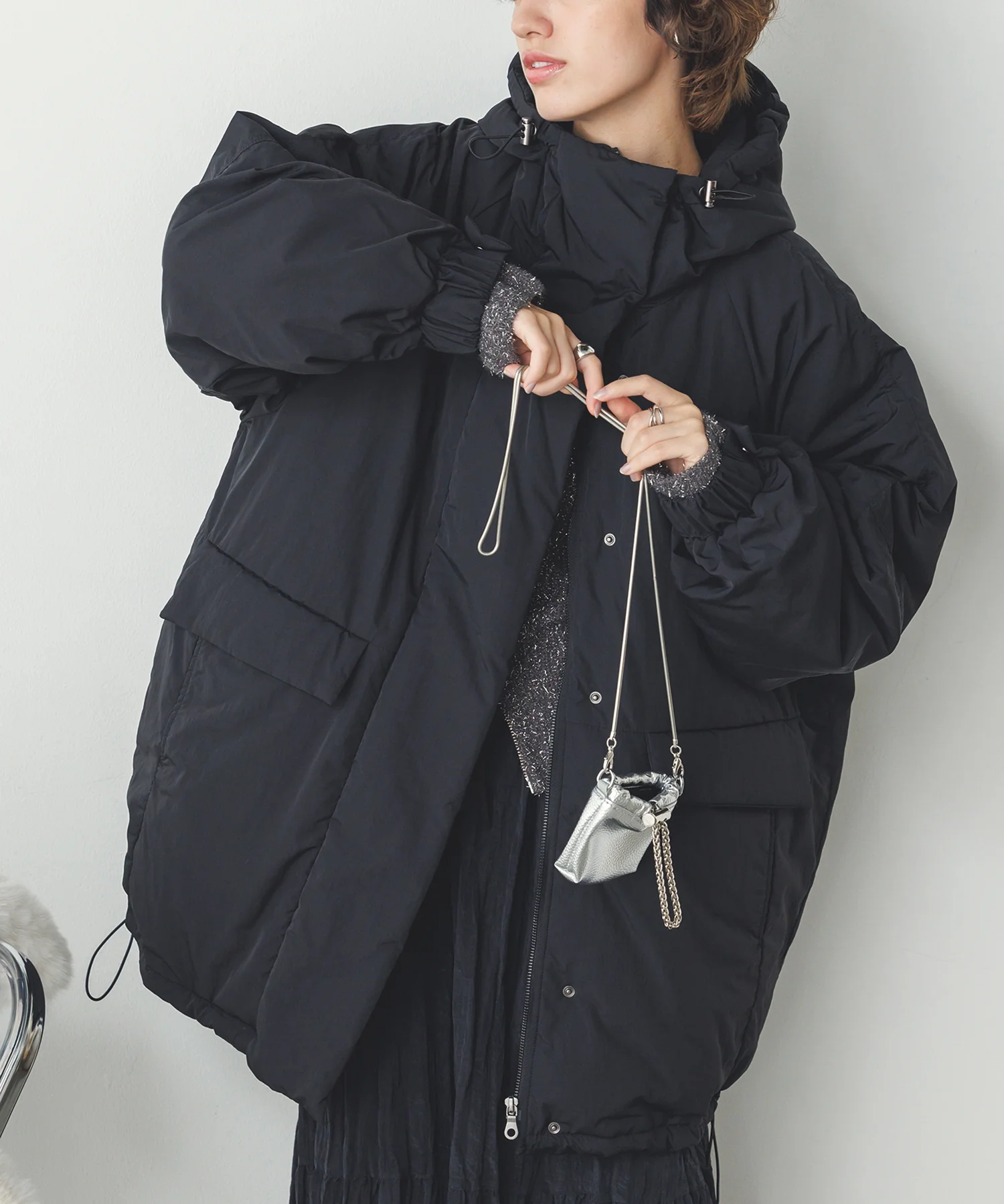 中綿ミディアム フードコート