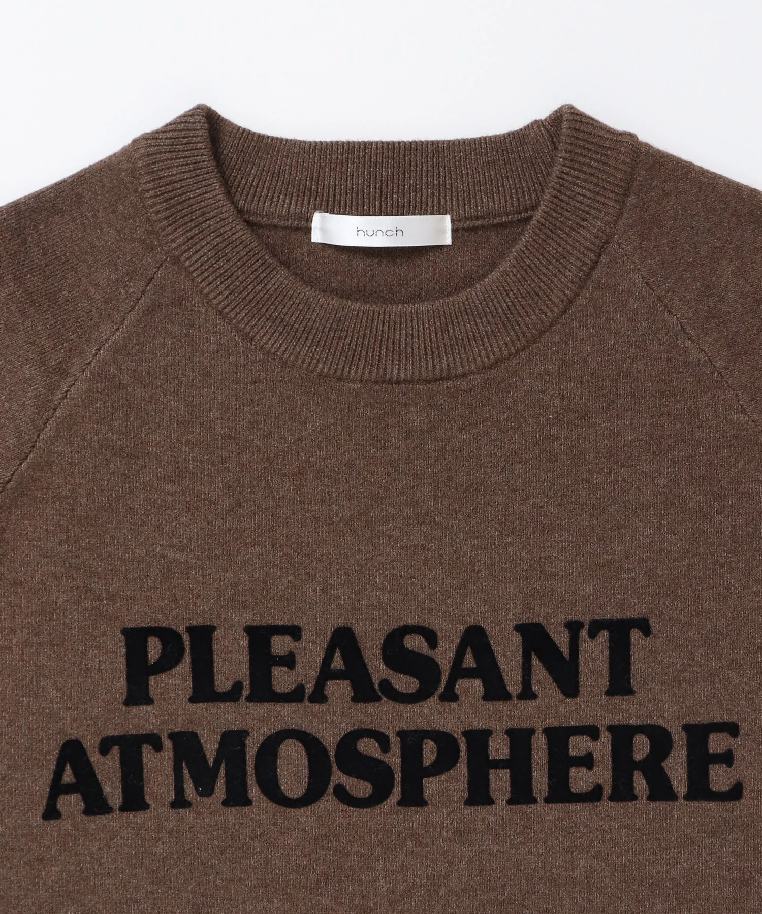 【WEB限定/別注】【新色追加】スウェットライクロゴニット