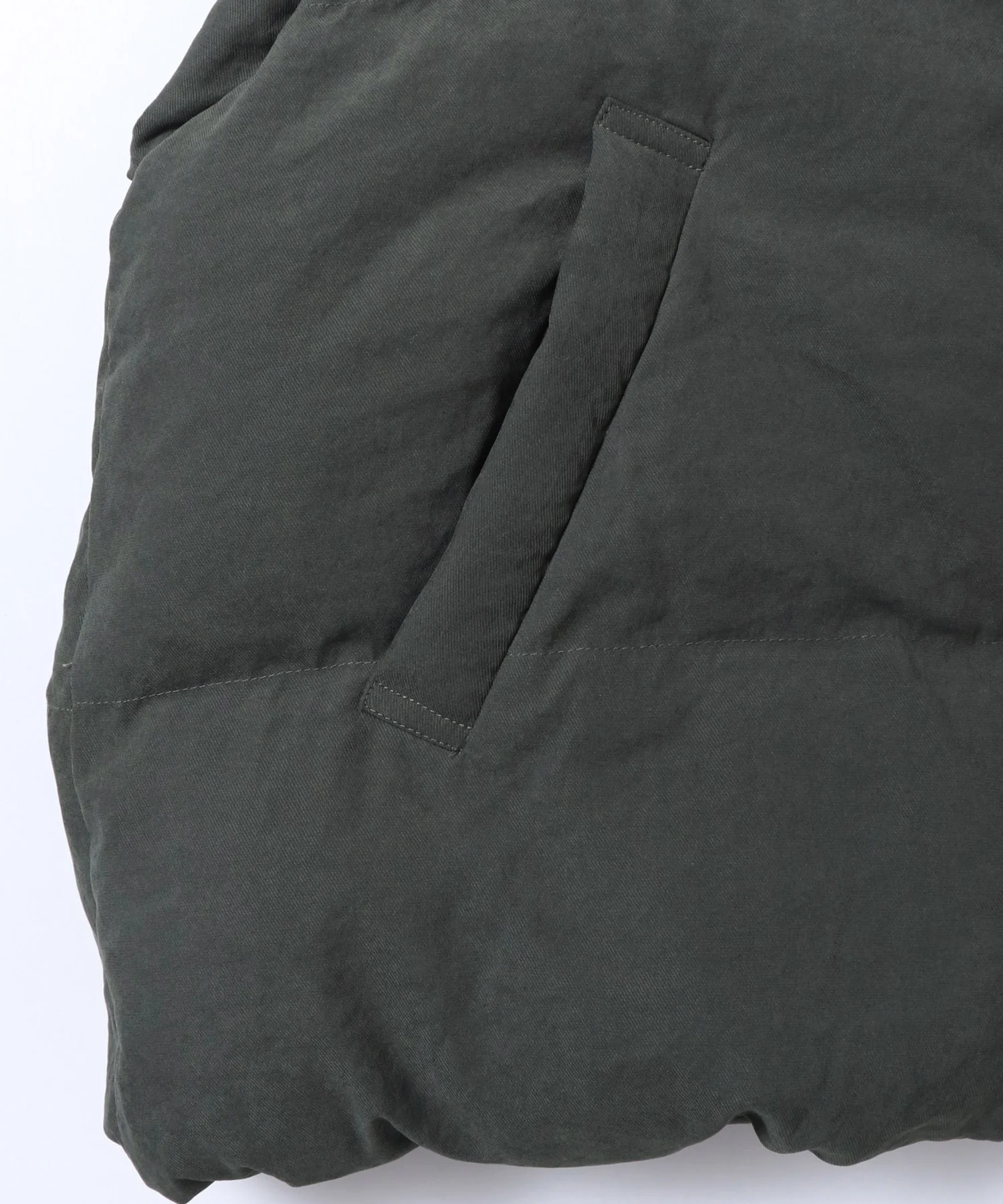 中綿スタンドネックベスト