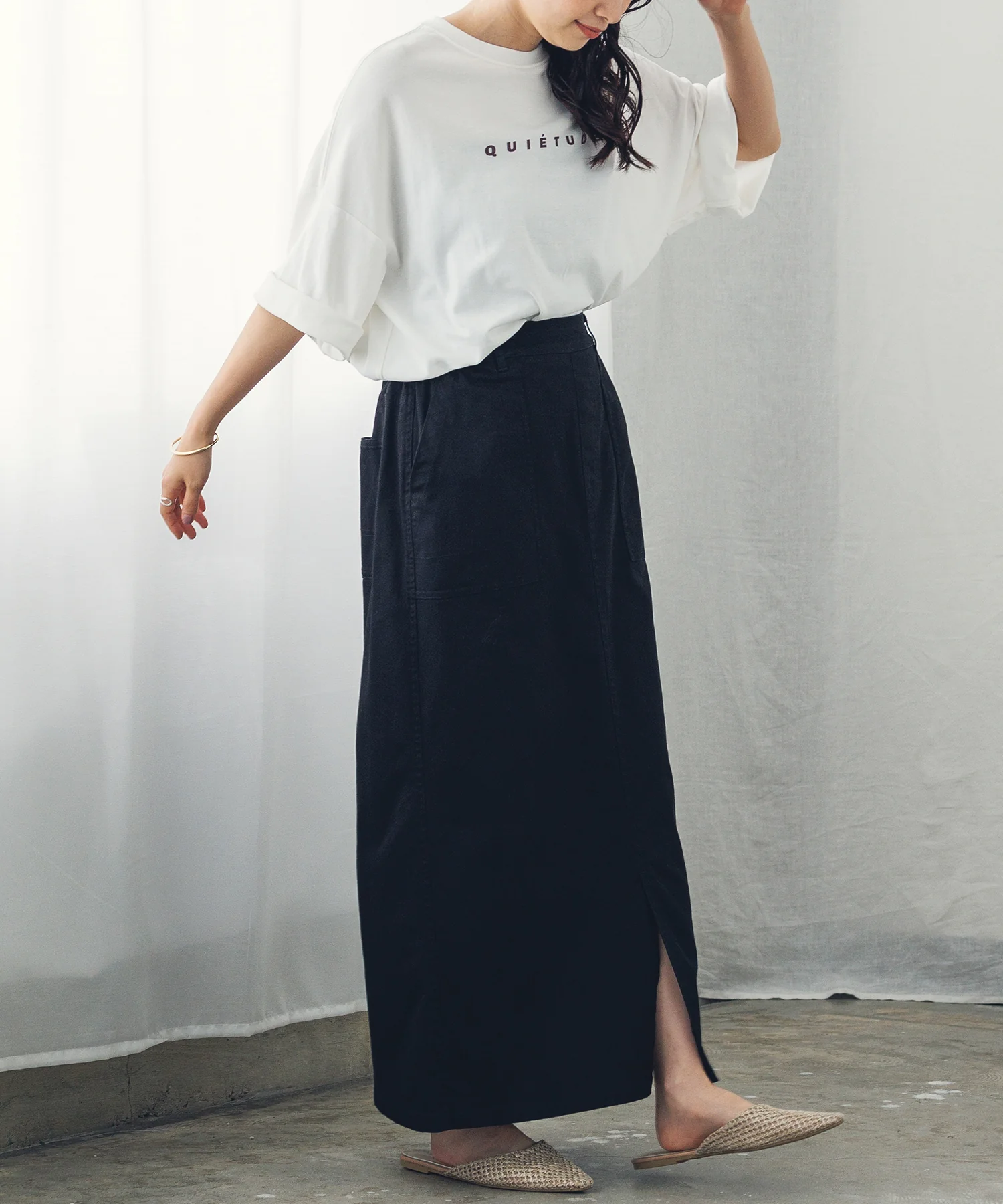 ストレッチ  ベイカースカート