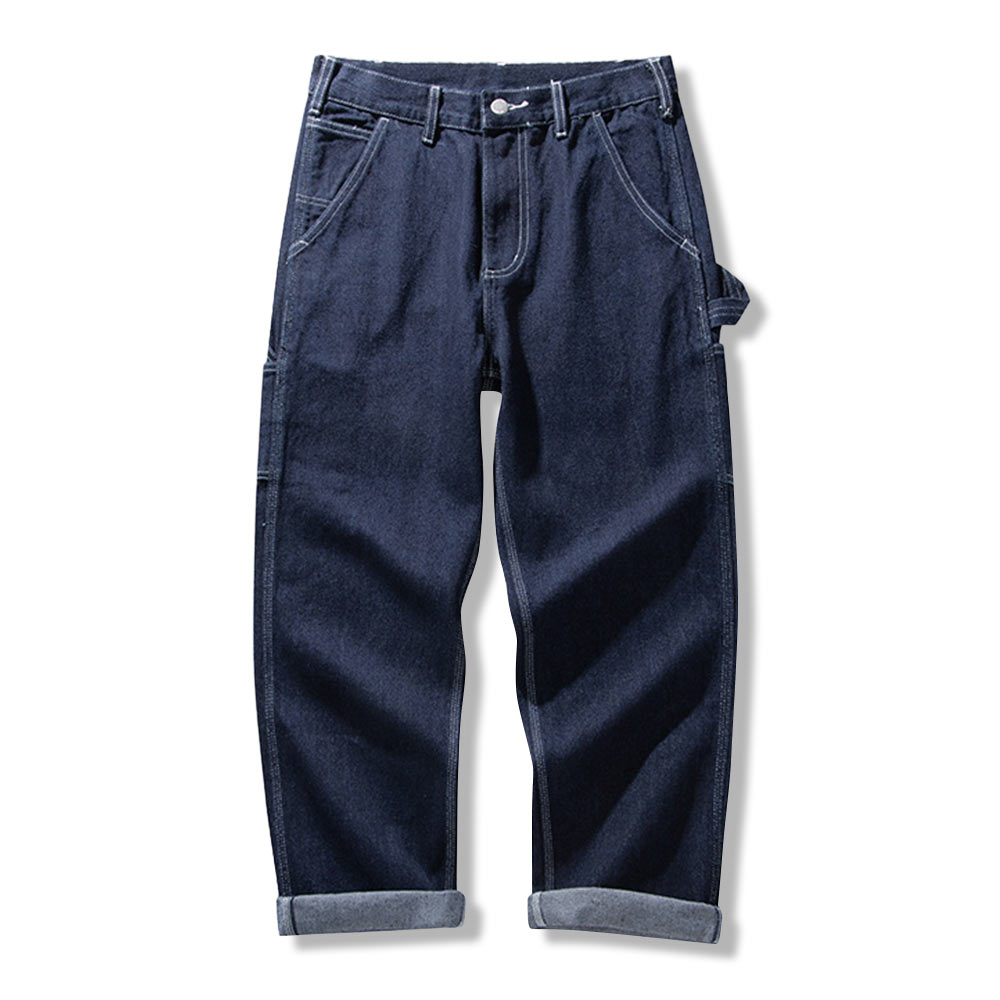 アメカジ　ストライプカーゴパンツ