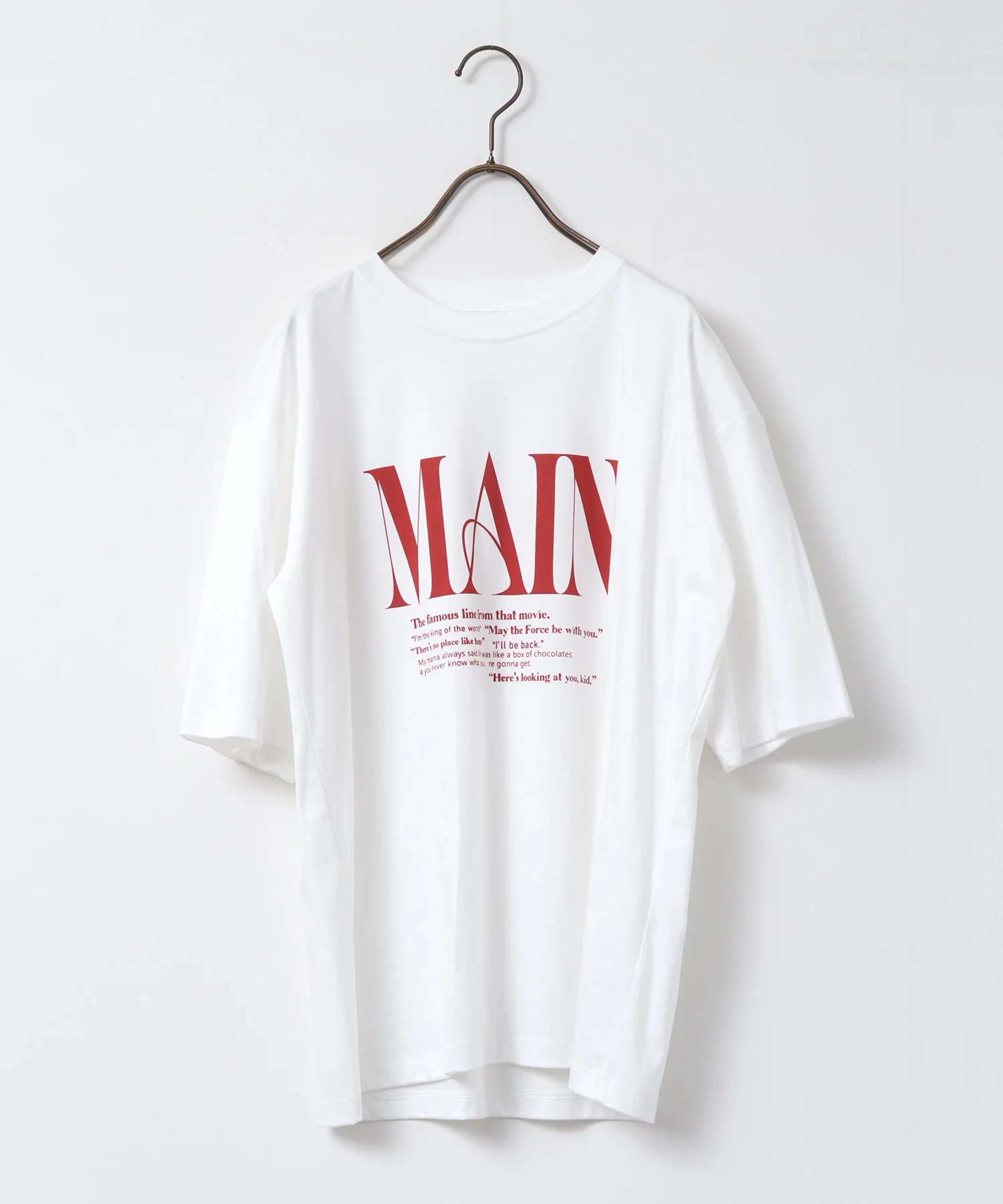 ロゴプリント 半袖T