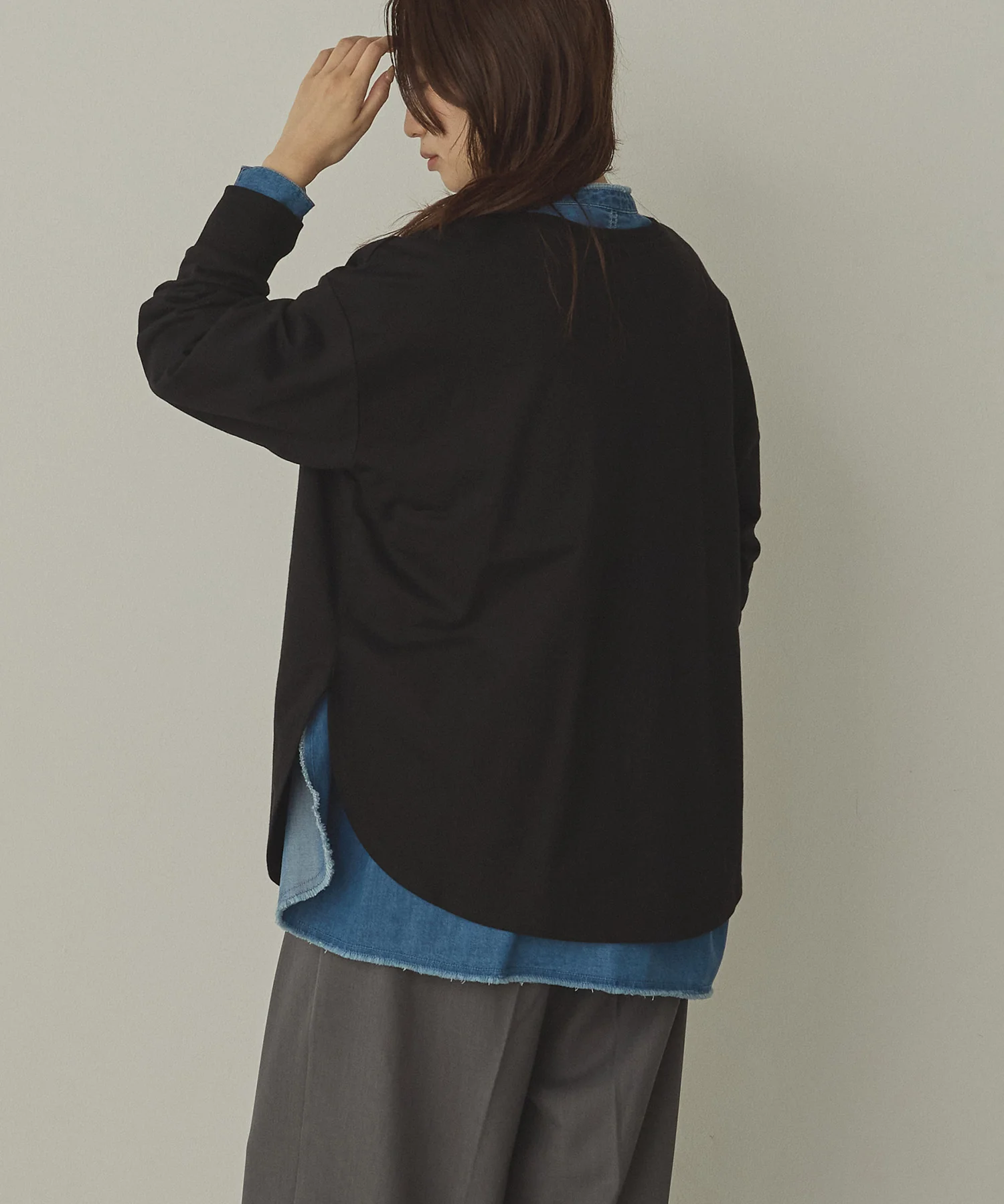 【WEB限定/別注】2WAY ハーフジップスウェット