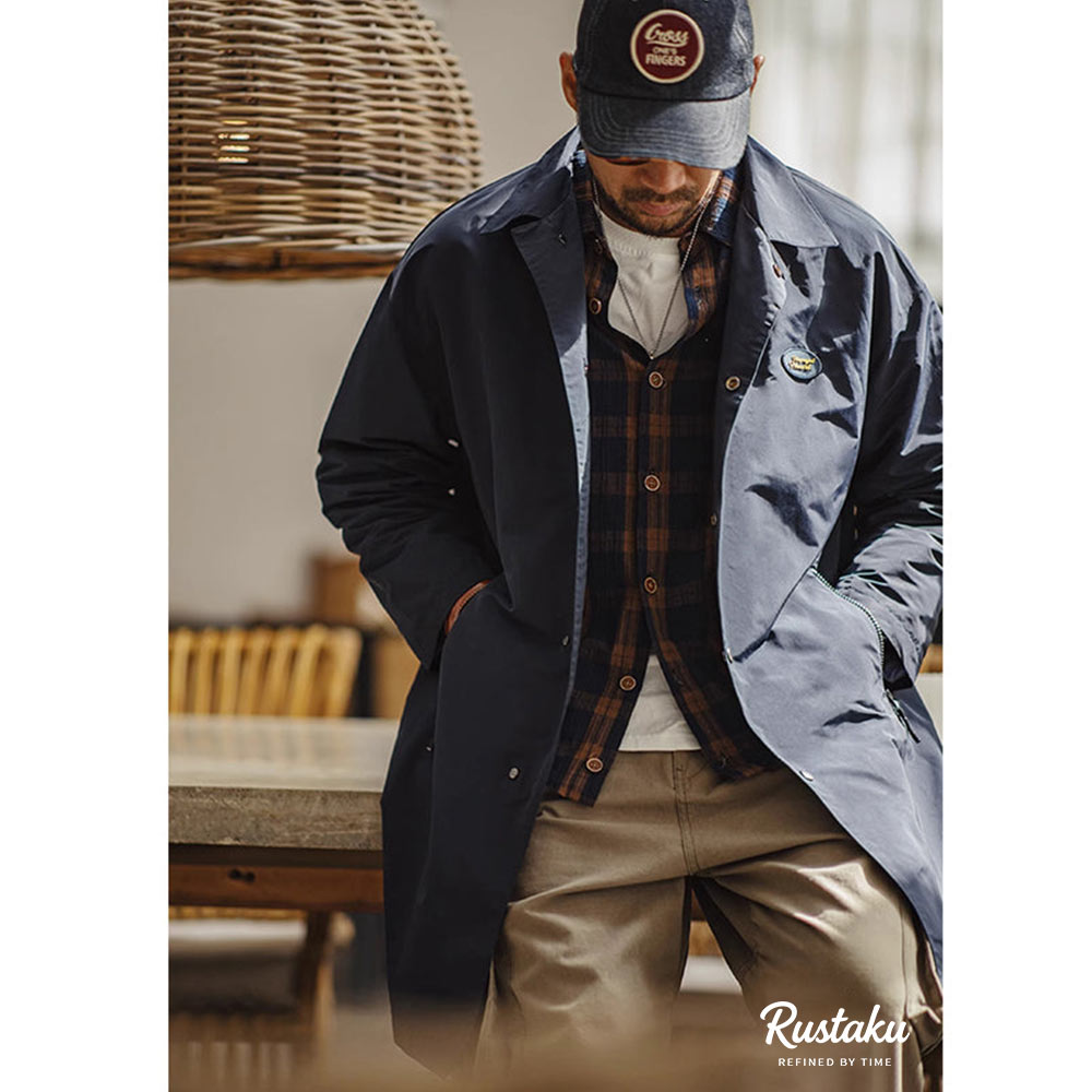 テフロン「防風・防水・防汚」バルマカーンコート