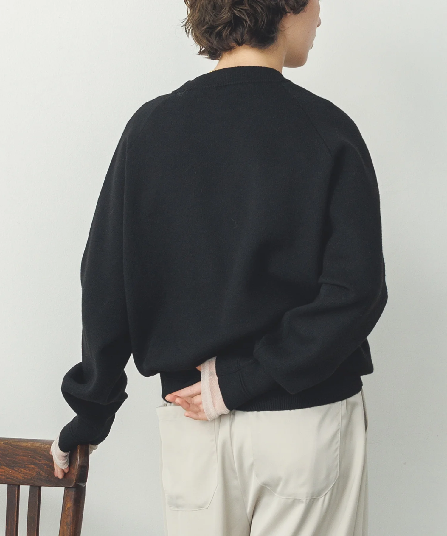 【WEB限定/別注】【新色追加】スウェットライクロゴニット