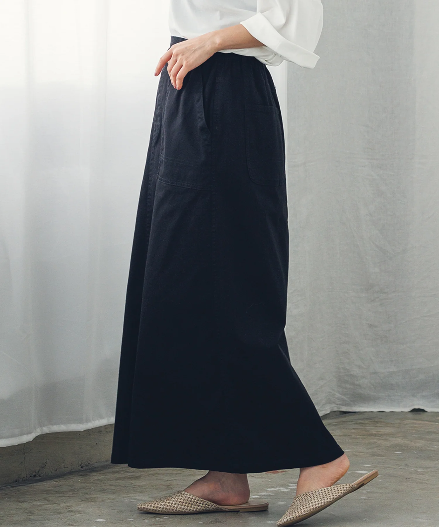 ストレッチ  ベイカースカート