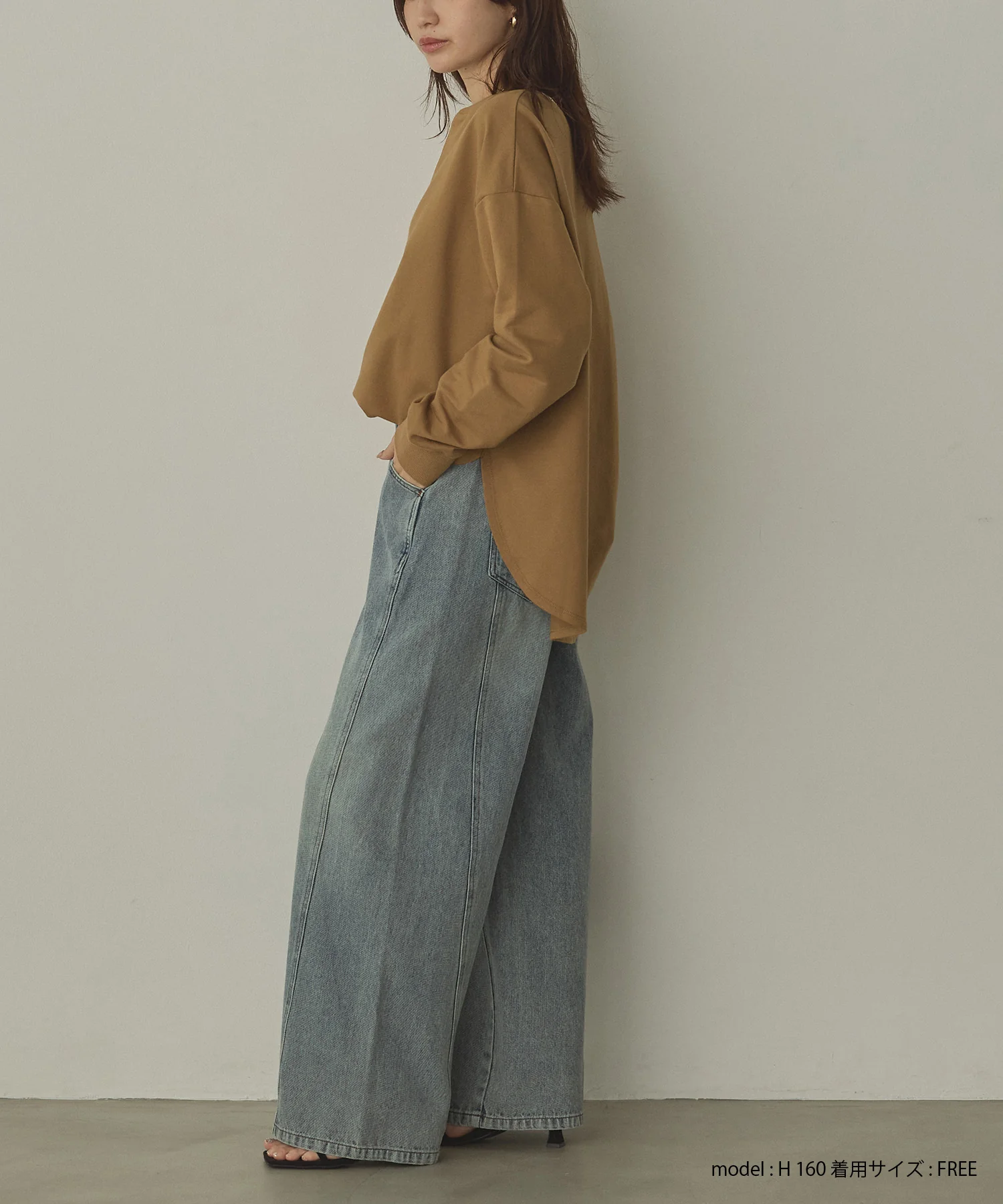 【WEB限定/別注】2WAY ハーフジップスウェット