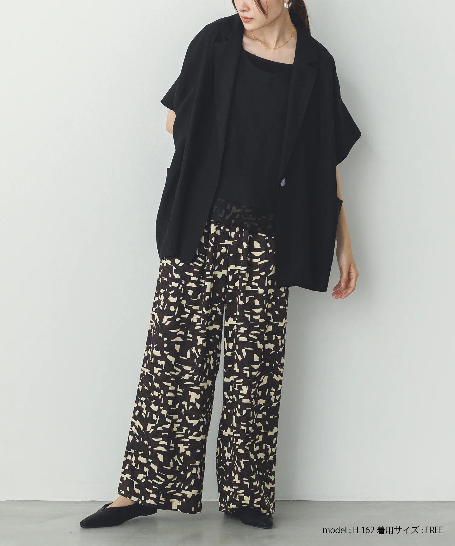 ワッシャーサテン シャツジャケット