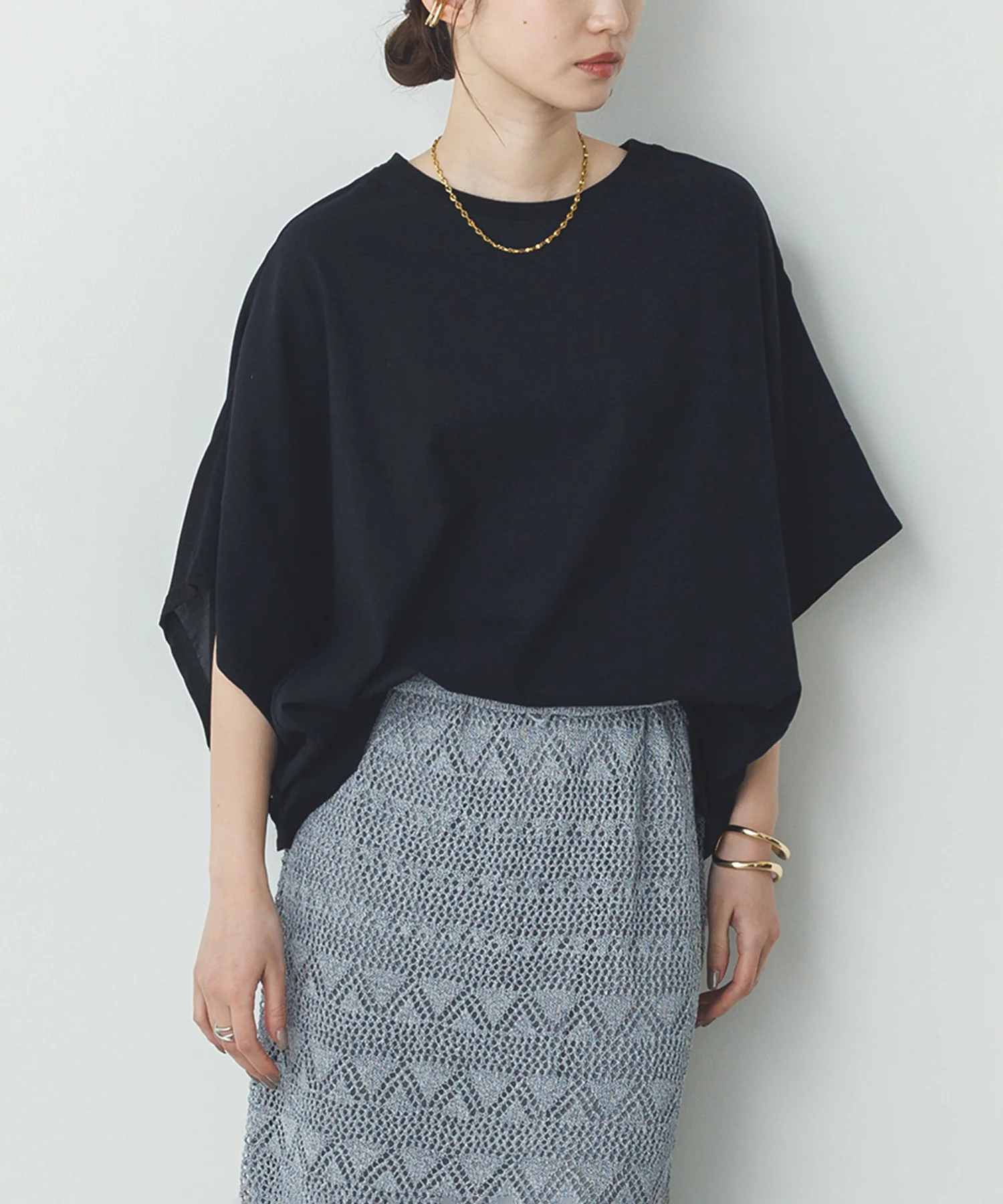 前後2WAY ドルマンTシャツ