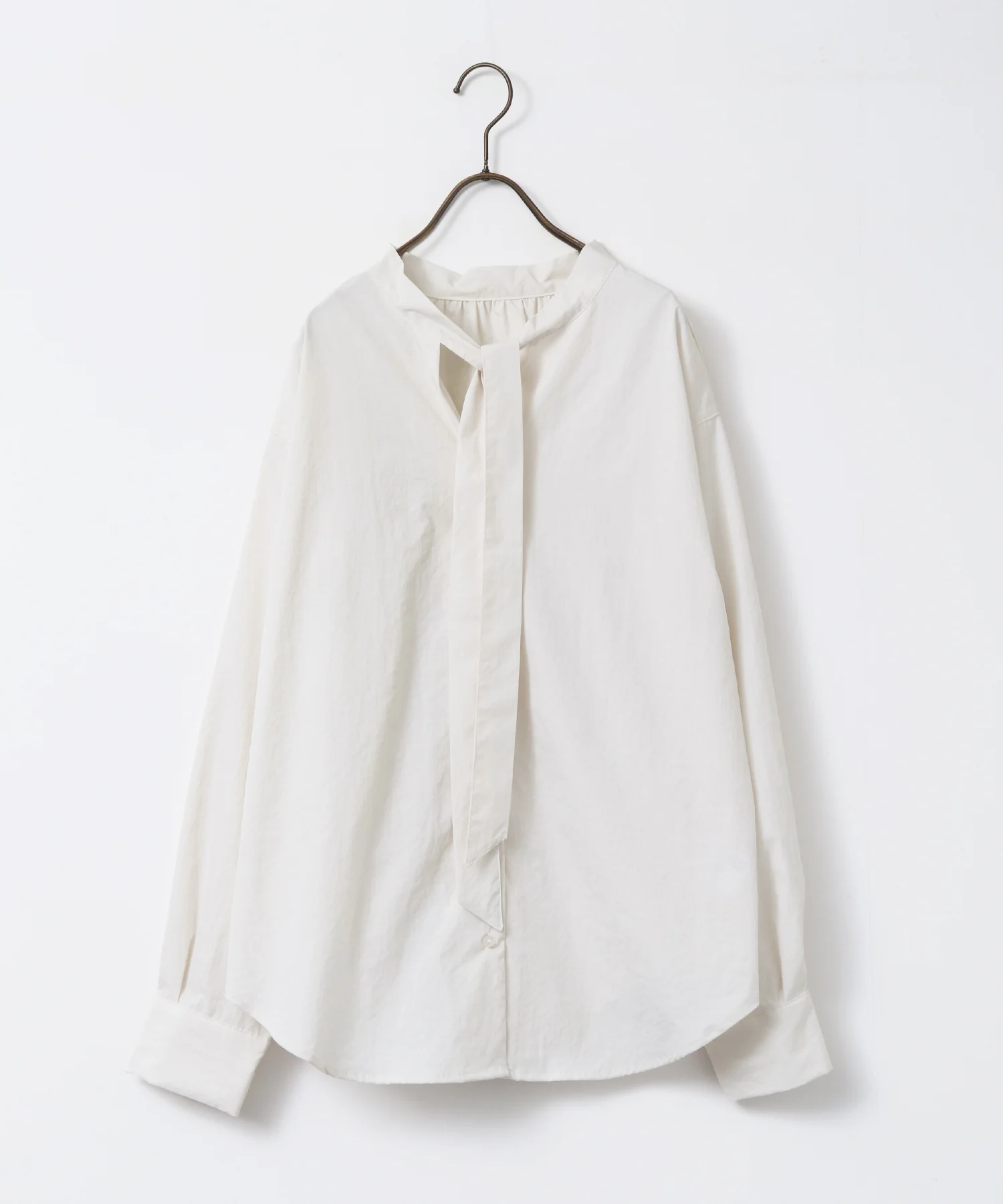 2WAY ボウタイブラウス