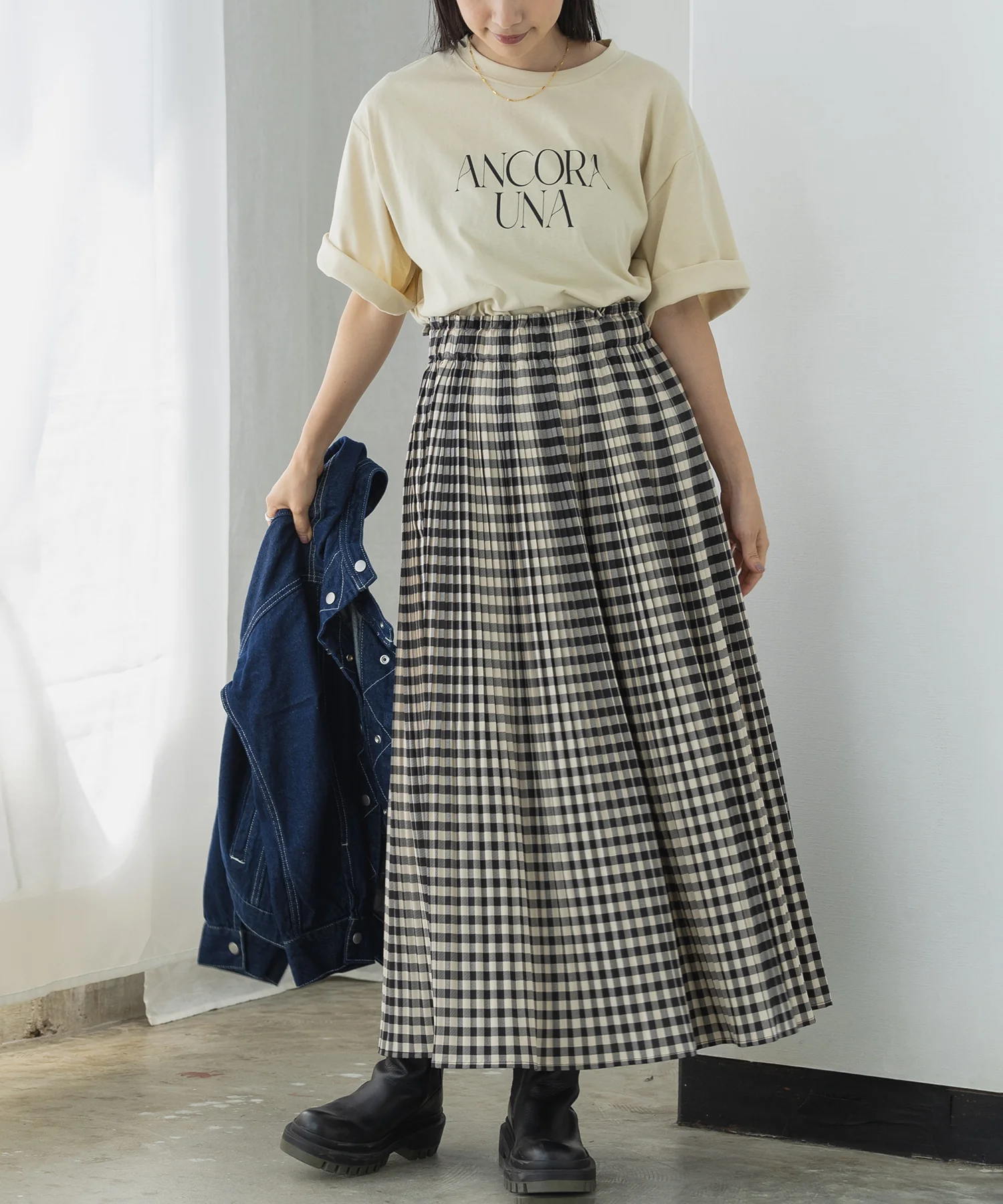 プリーツスカート